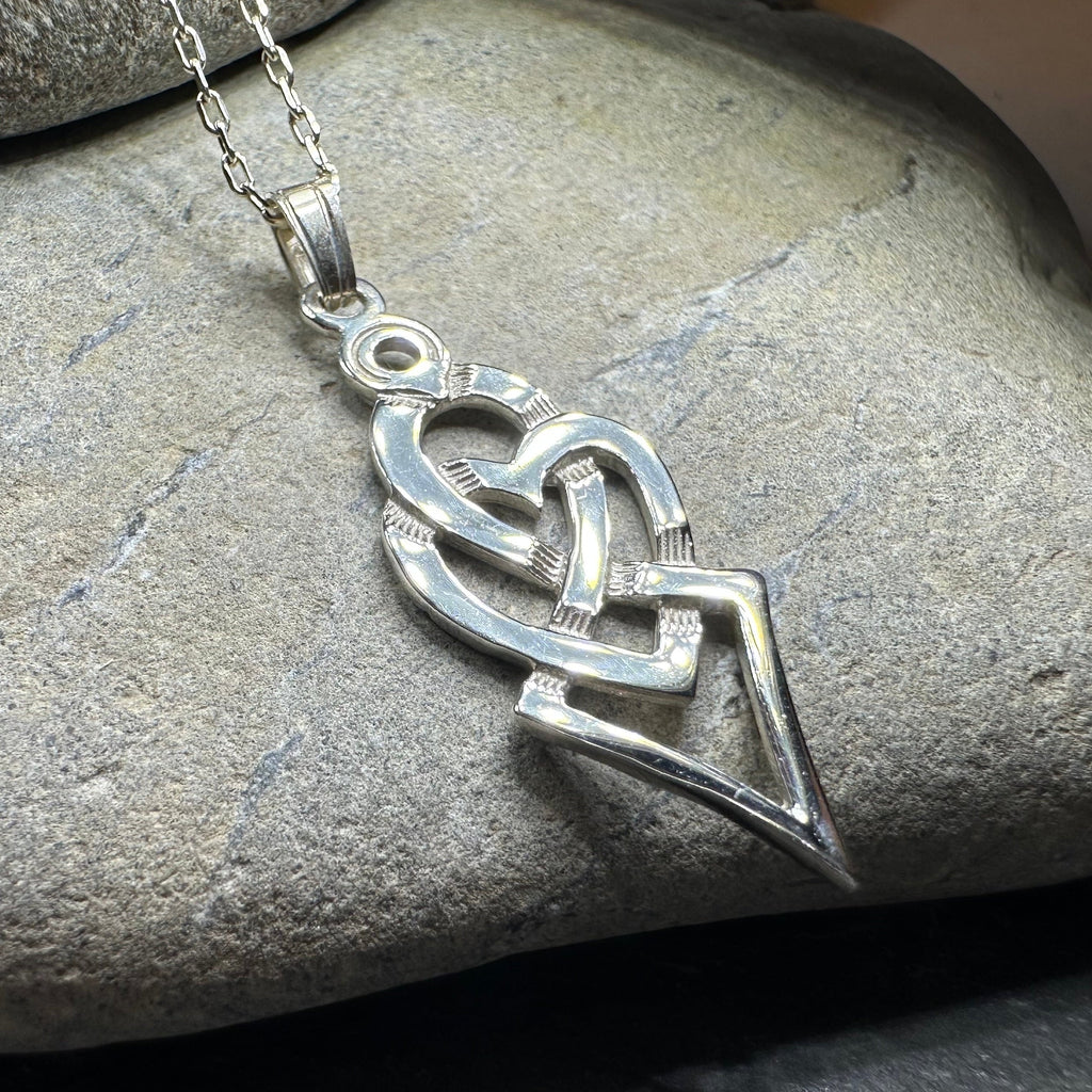 Fior Celtic Love Knot Necklace - Handmade in Scotland