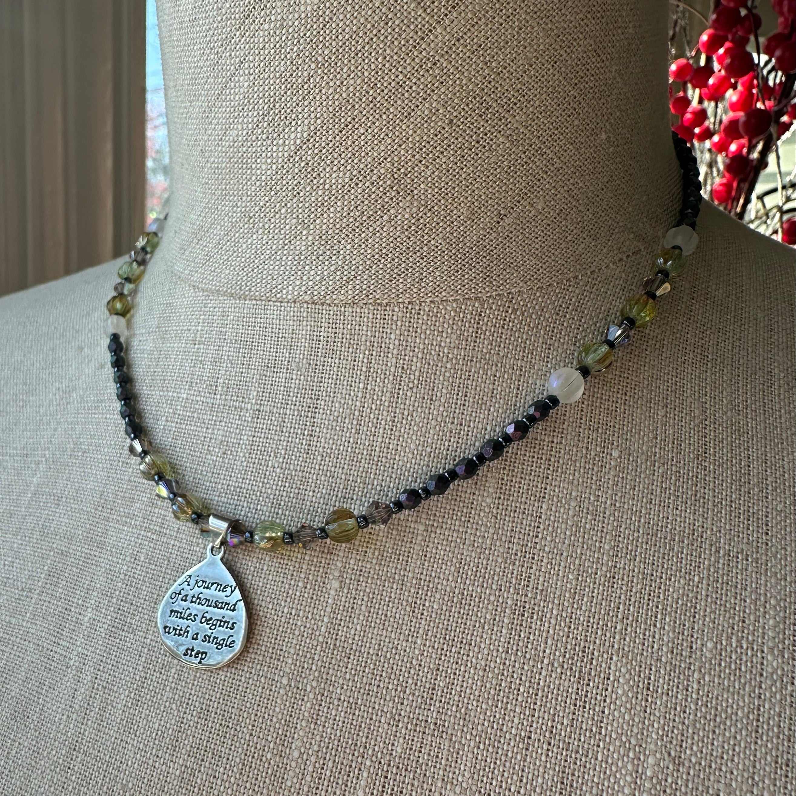 New Start Inspirational Necklace