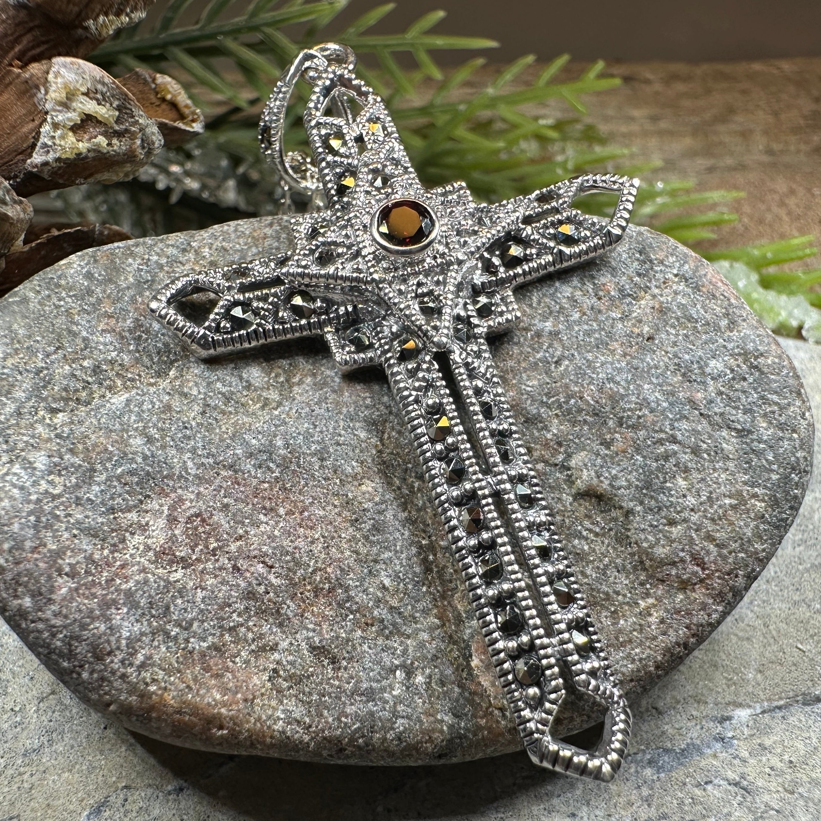 Wyn Celtic Cross Necklace