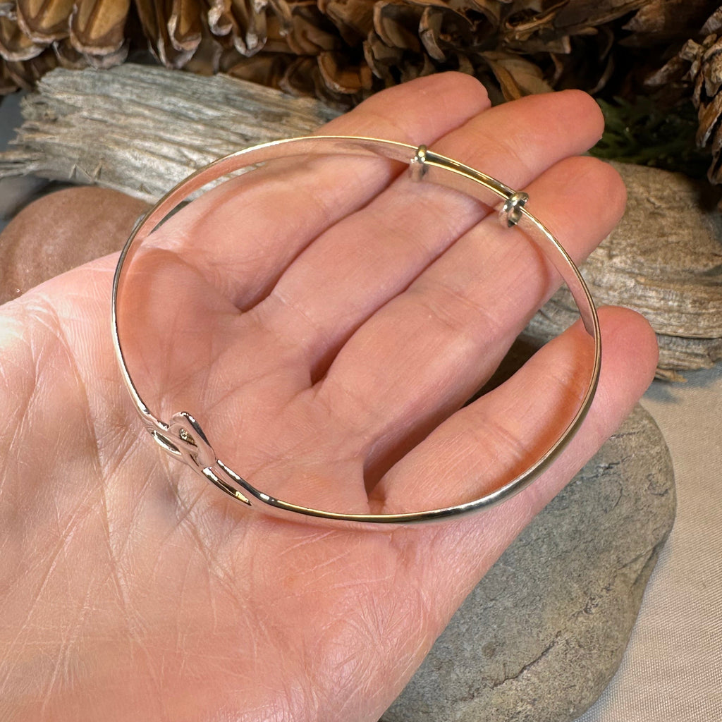 Triquetra Silver Bracelet