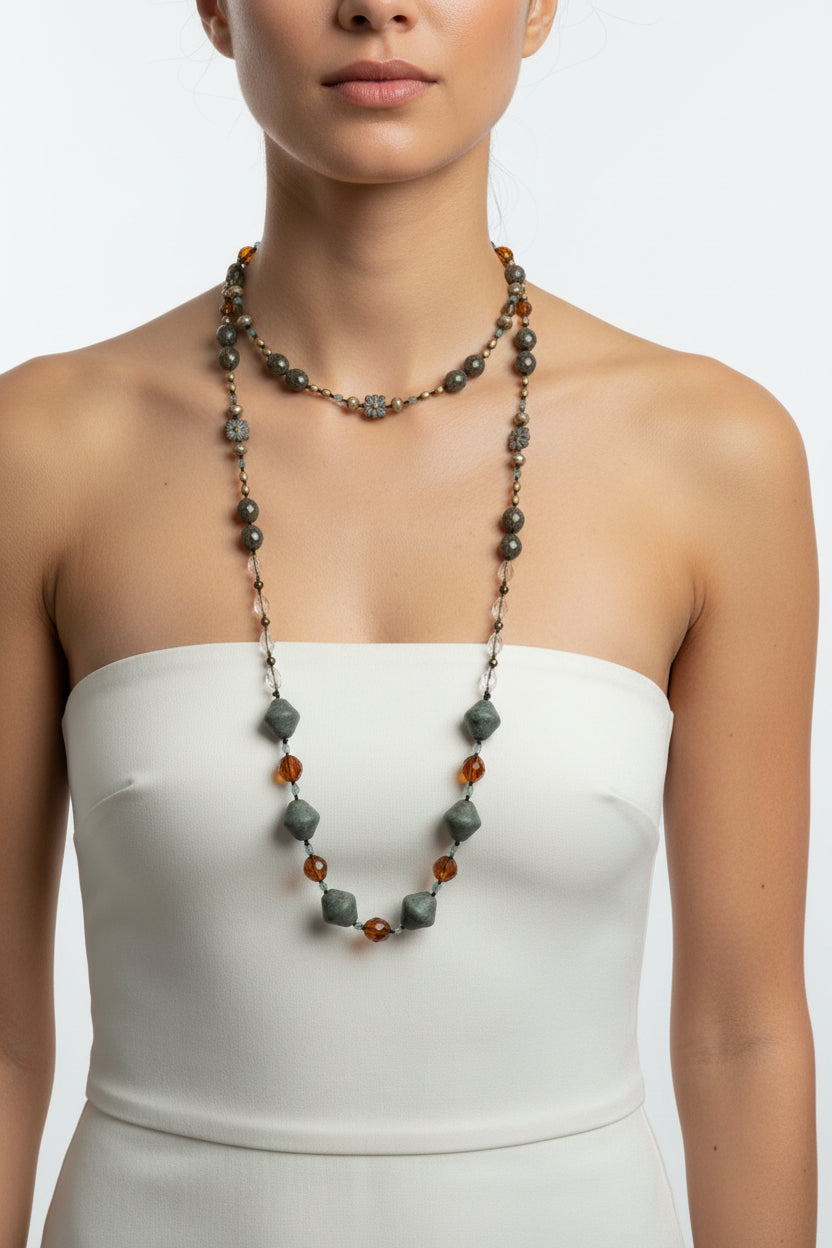 Duneflower Mist Long Necklace