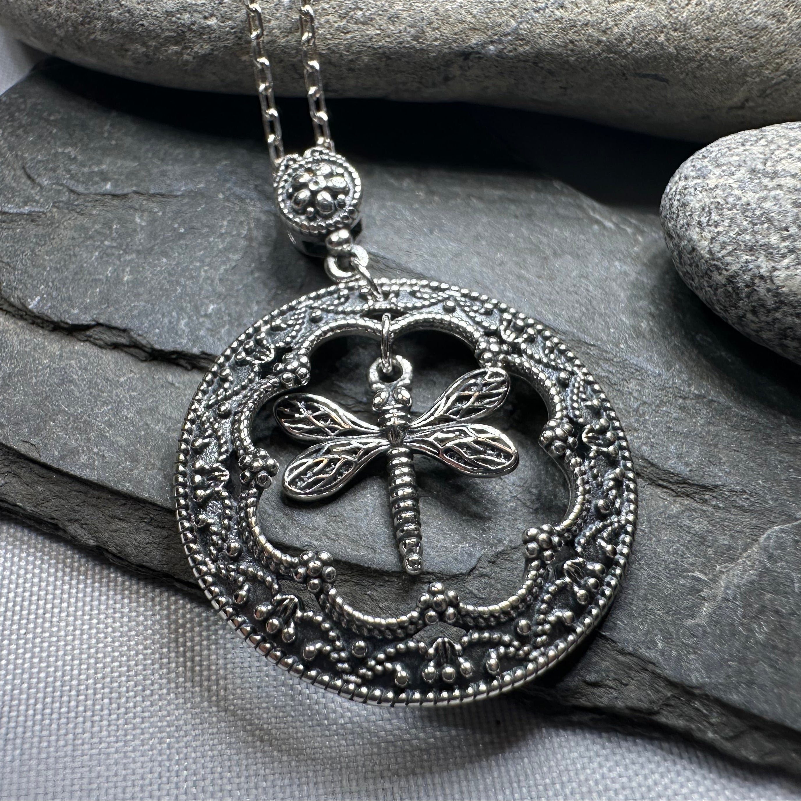 Cheerful Dragonfly Necklace for Women