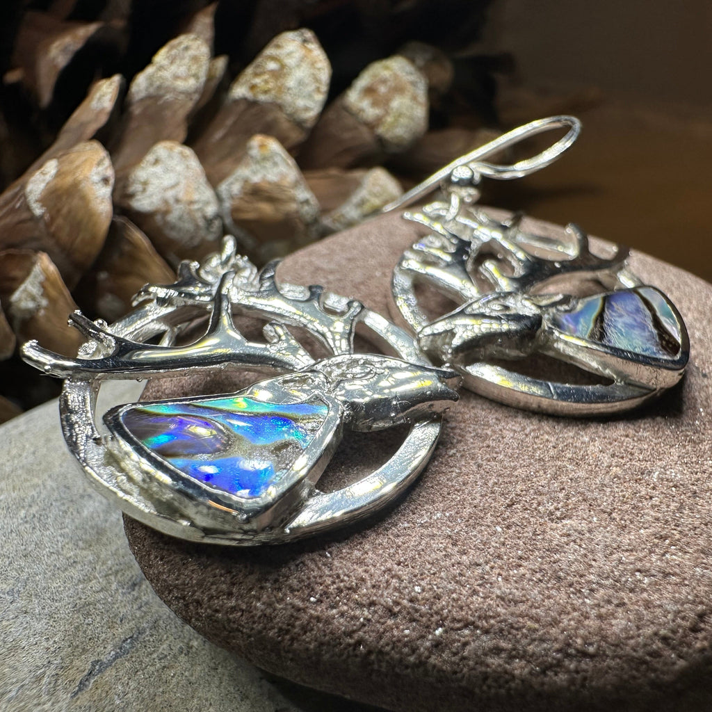 Scottish Stag of the Mist Earrings for Women
