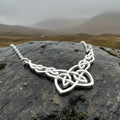 Trina Celtic Knot Necklace - Handmade in Scotland