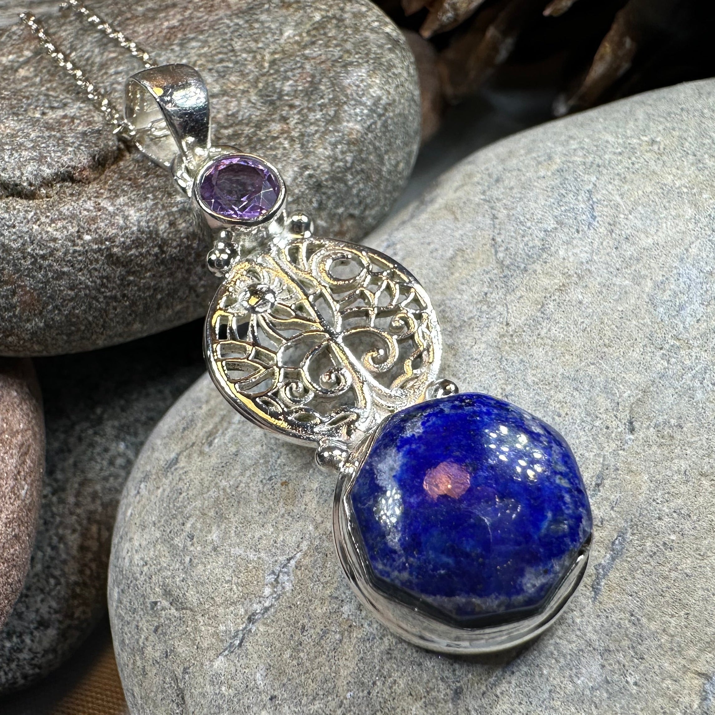 Lessandra Tree of Life Necklace in Sterling Silver