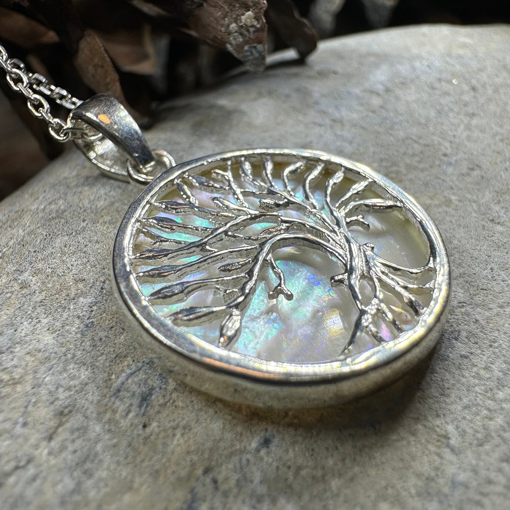 Aila Tree of Life Necklace in Sterling Silver