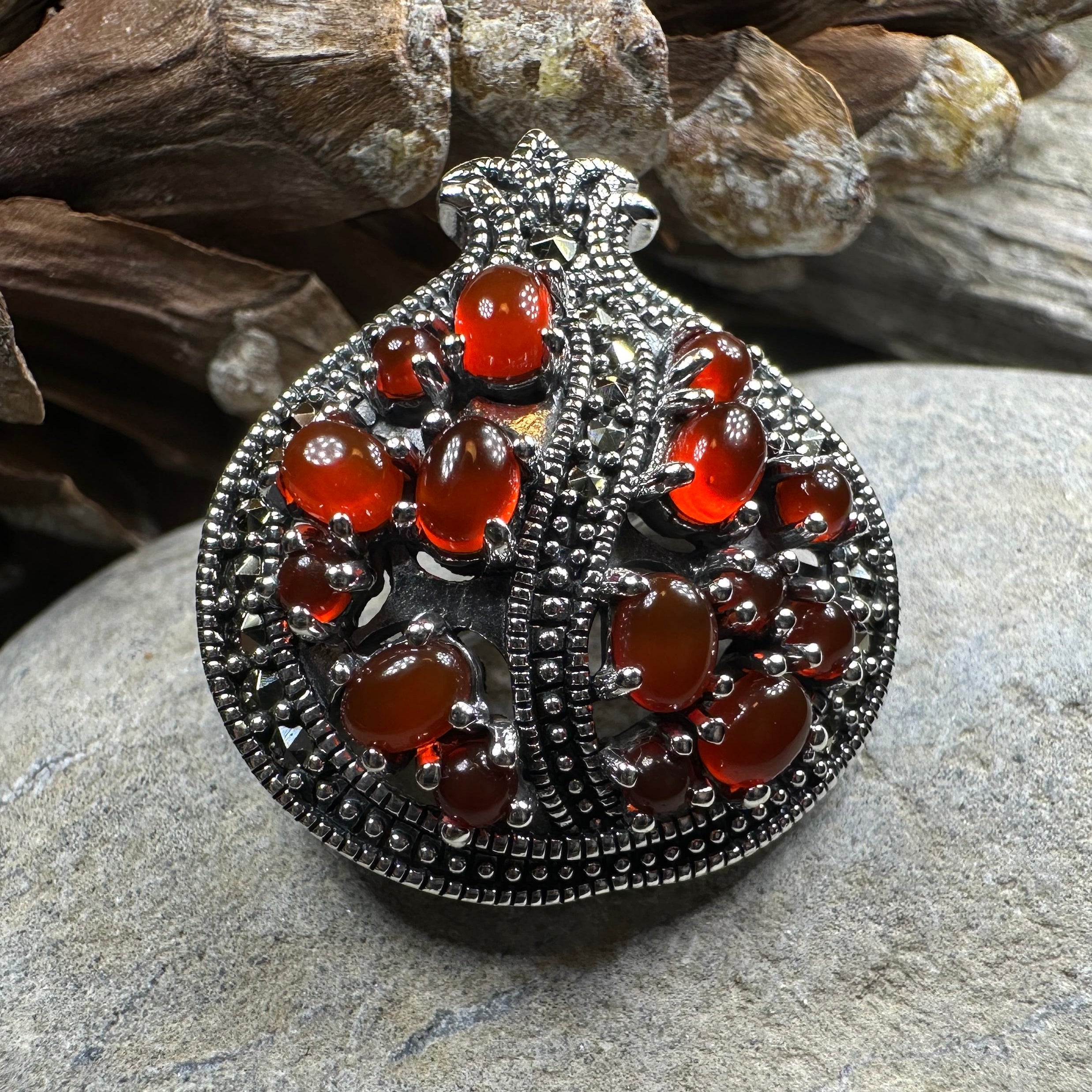 Ripe Pomegranate Brooch