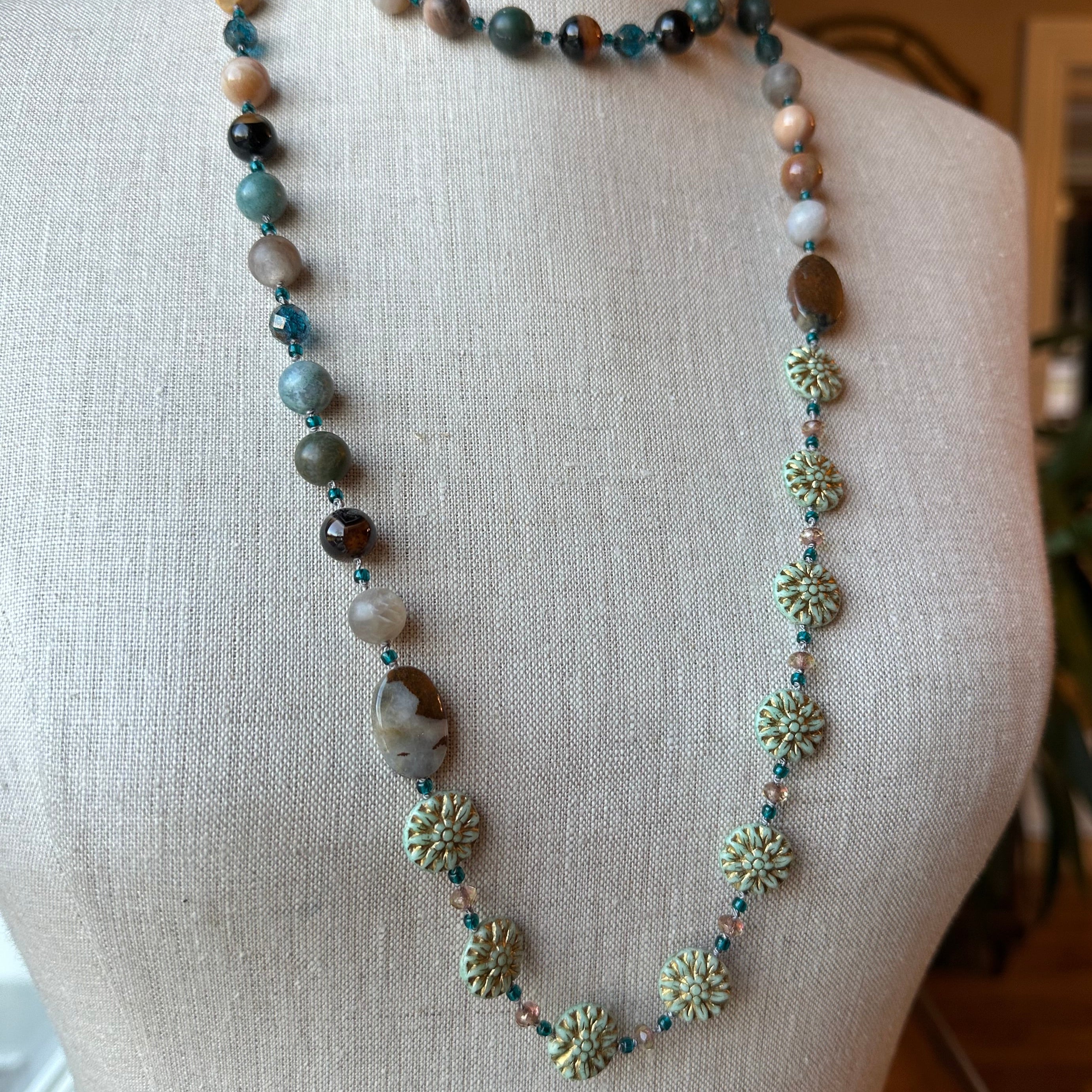 Autumn Morning Long Necklace