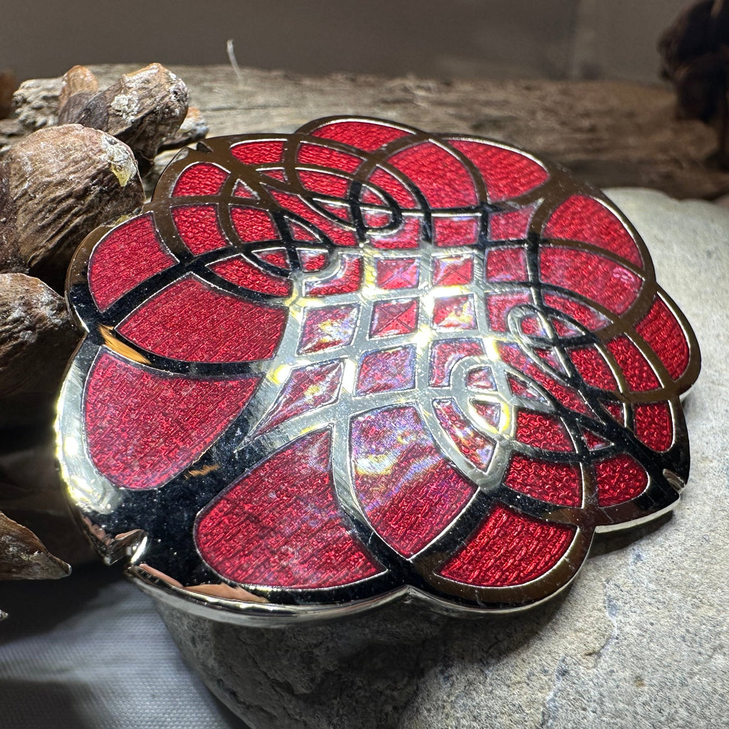 Rhianna Celtic Enamel Brooch