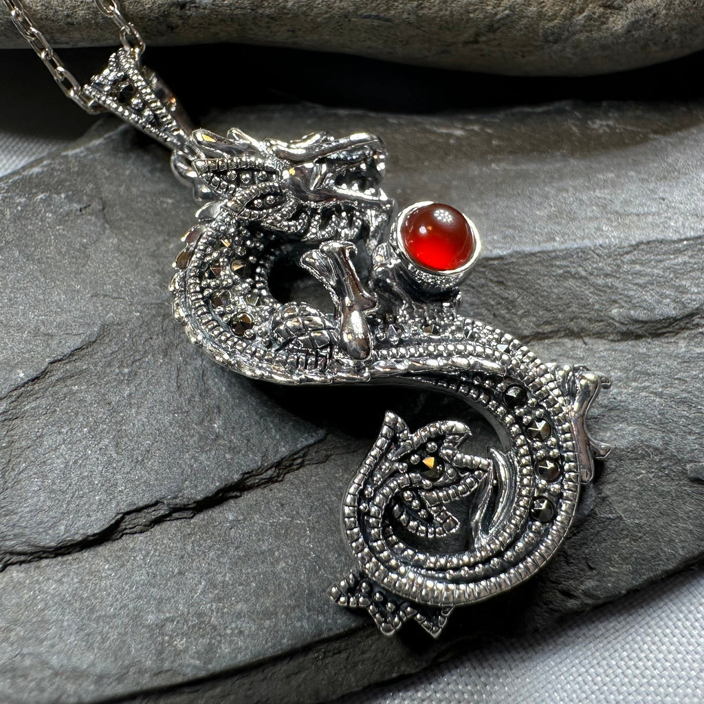 Scarleth Dragon Necklace
