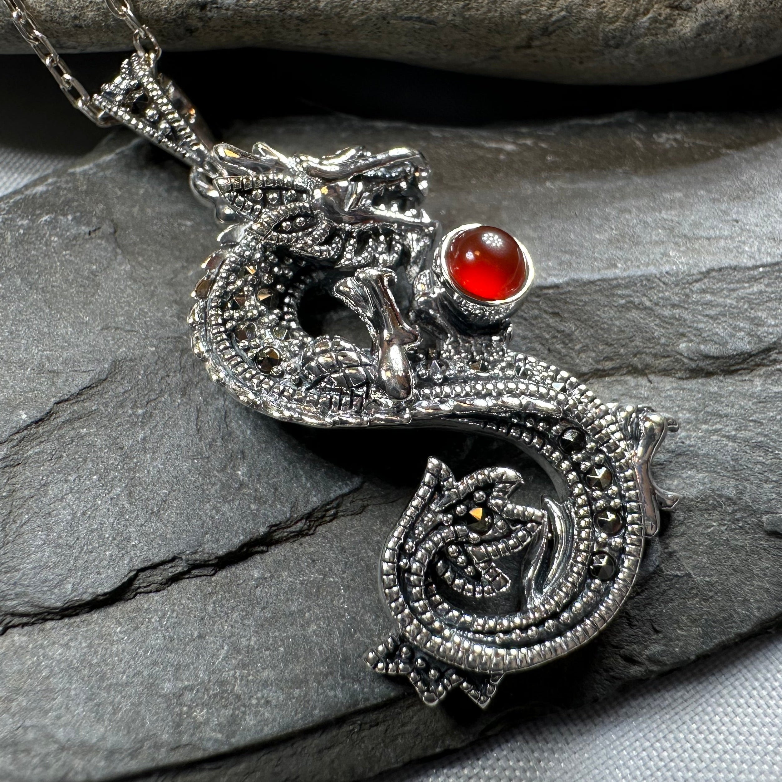 Scarleth Dragon Necklace