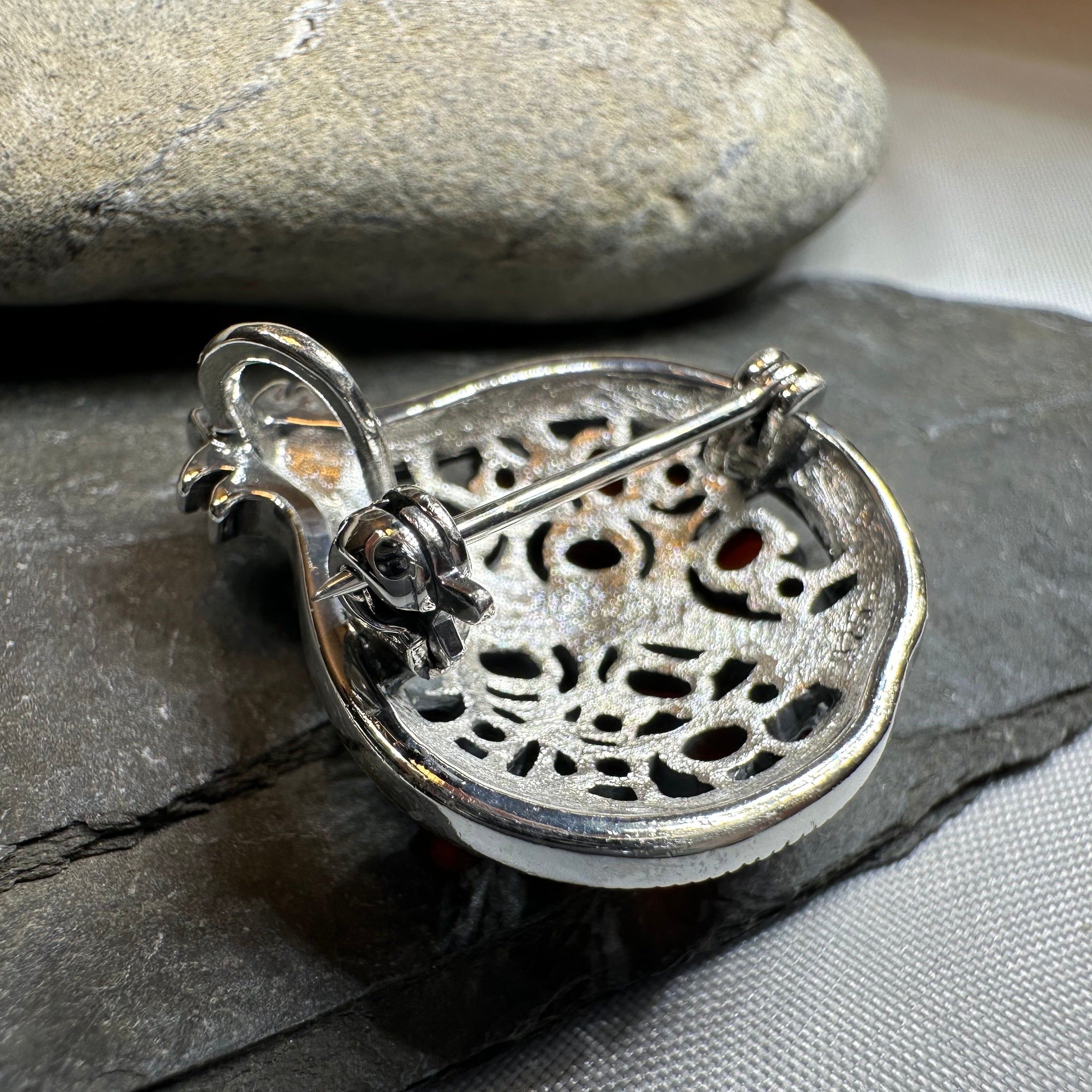 Ripe Pomegranate Brooch