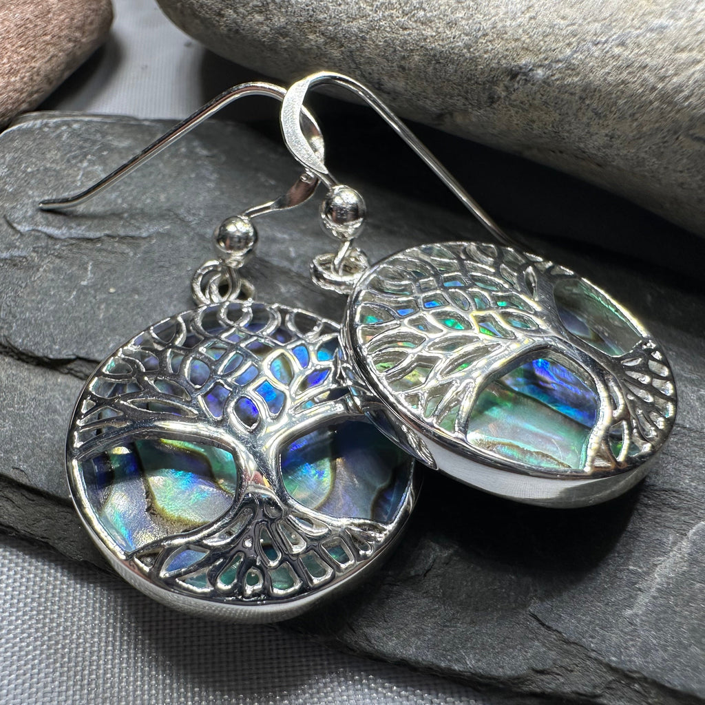 Robyn Tree of Life Earrings in Sterling Silver