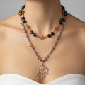 Amethyst Dune Long Necklace