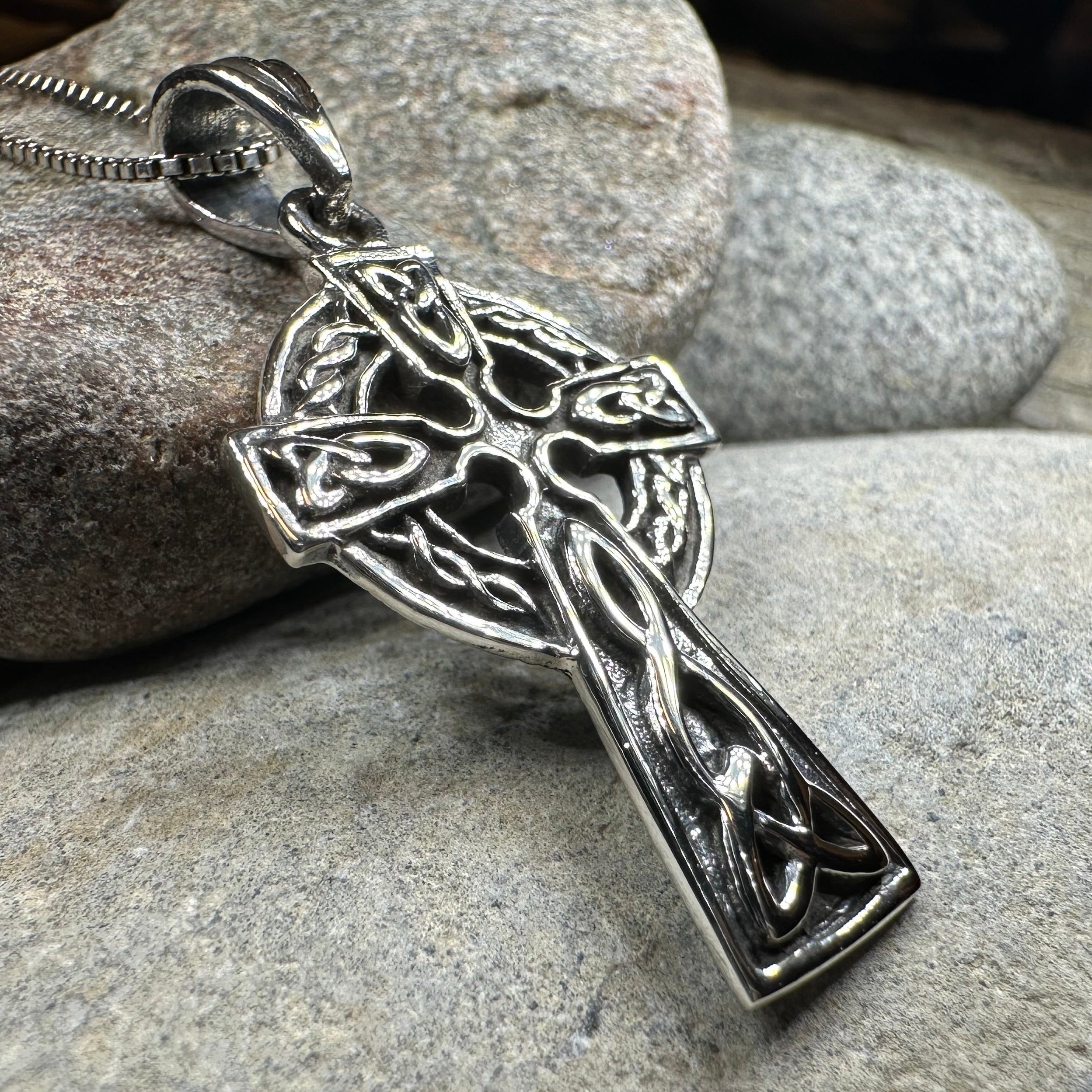 True Path Celtic Cross Necklace
