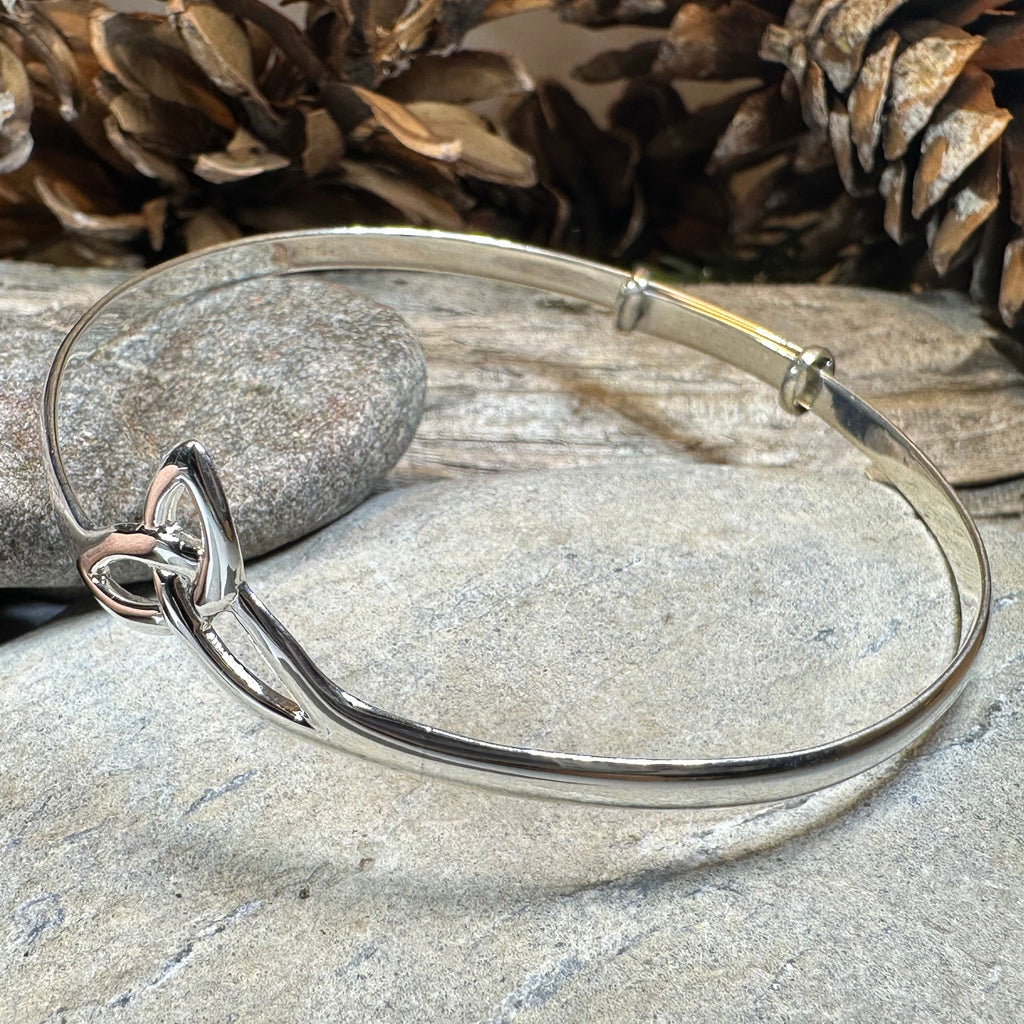 Triquetra Silver Bracelet