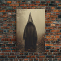 Horror Art Print, Dark Art Print, Witch Wall Decor, Gothic Wall Decor, Canvas Print, Wall Art, Vertical Print, Home Decor, Wall Decor