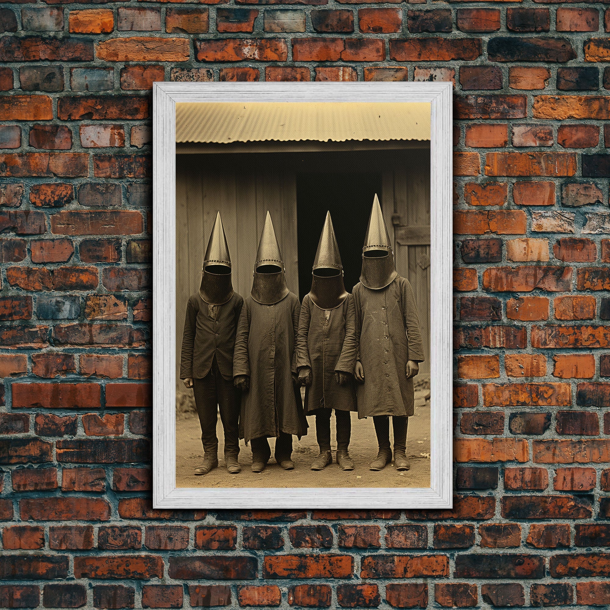 Spooky Room Decor, Halloween Wall Art, Weird Art Print, Horror Home Decor, Canvas Print, Wall Art, Vertical Print, Home Decor, Wall Decor