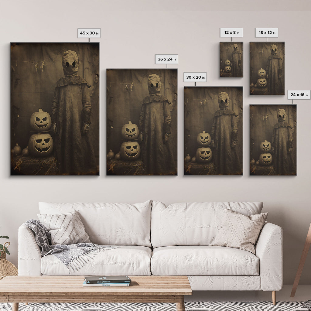 Black And White Art, Halloween Wall Art, Horror Decor, Dark Art Print, Canvas Print, Wall Art, Vertical Print, Home Decor, Wall Decor