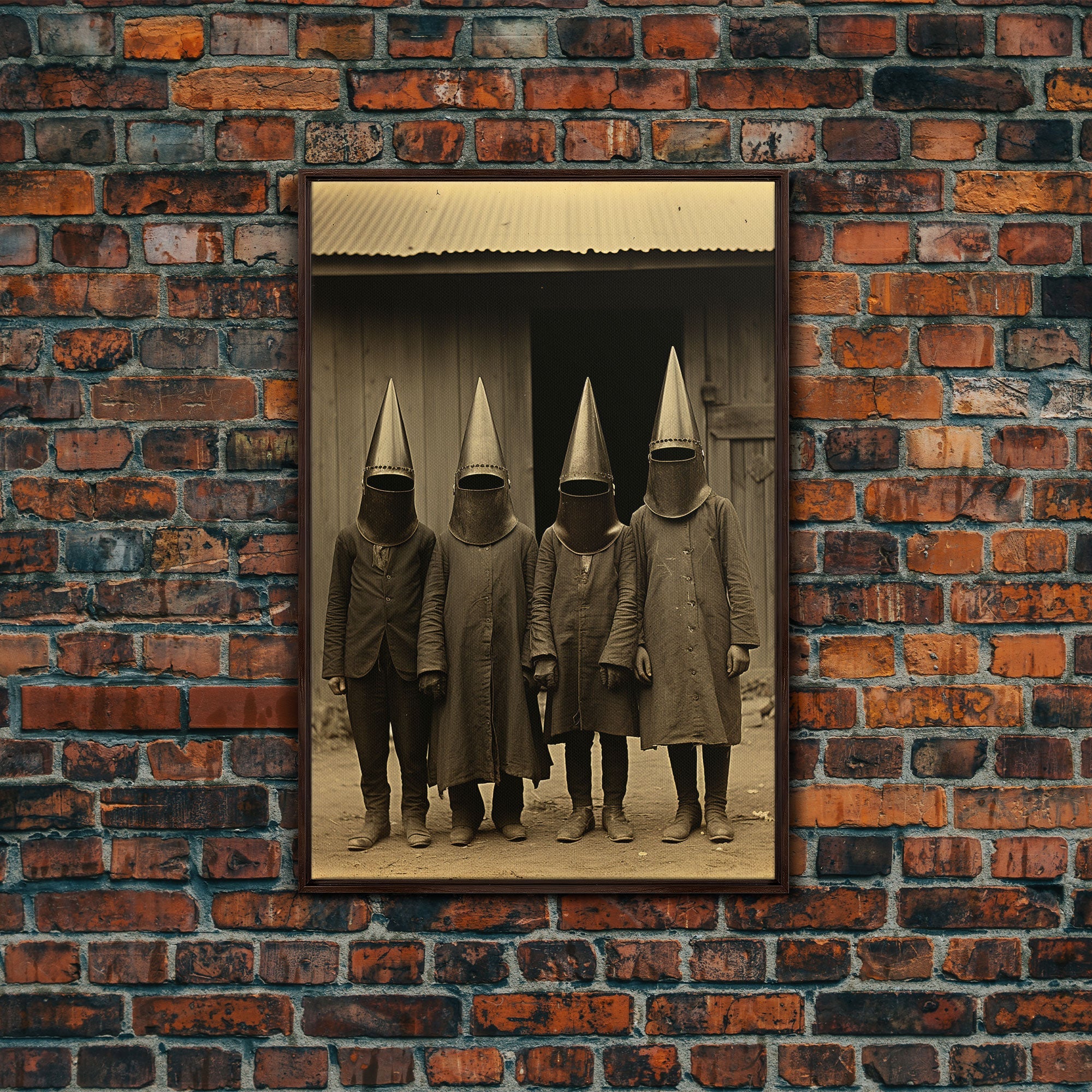 Spooky Room Decor, Halloween Wall Art, Weird Art Print, Horror Home Decor, Canvas Print, Wall Art, Vertical Print, Home Decor, Wall Decor