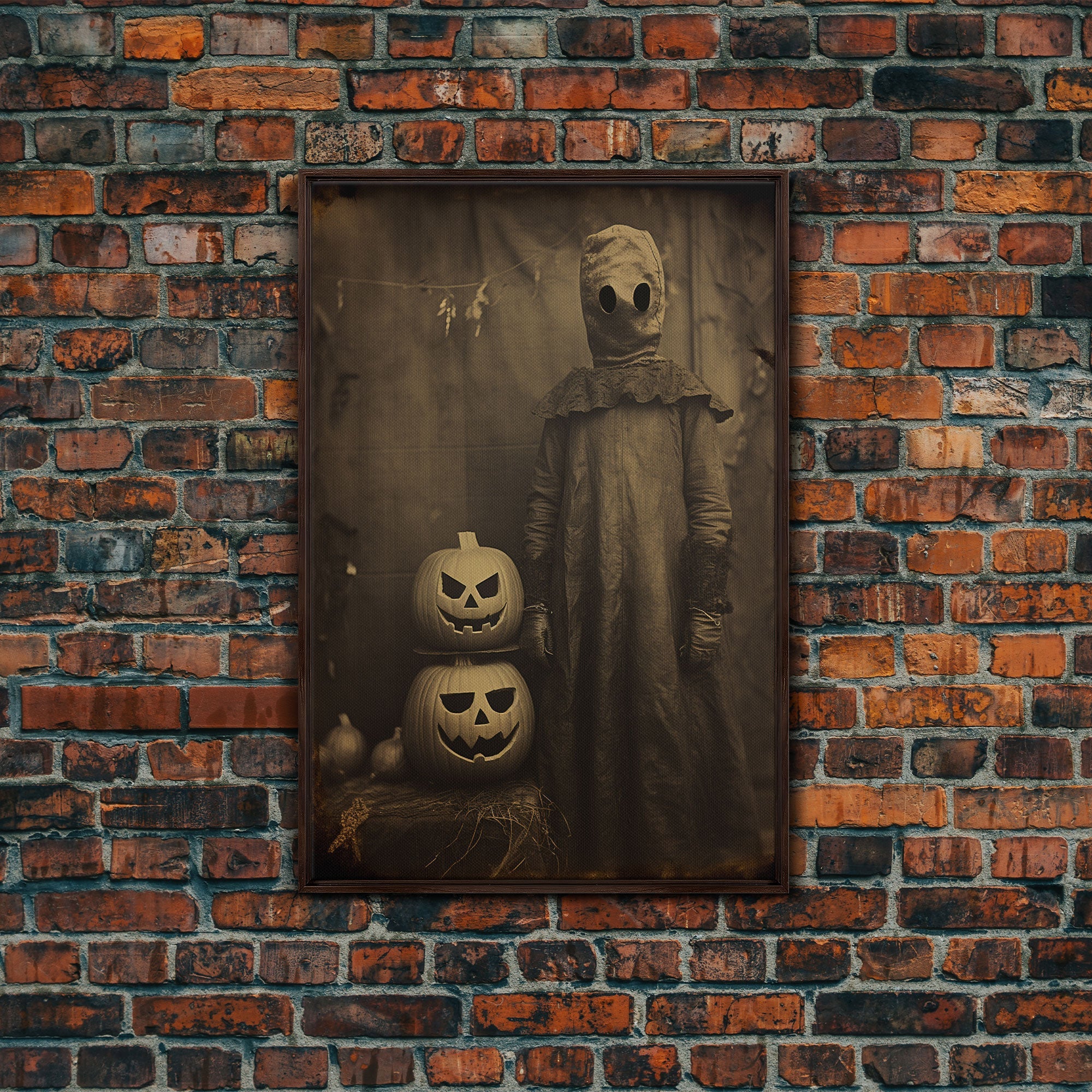 Black And White Art, Halloween Wall Art, Horror Decor, Dark Art Print, Canvas Print, Wall Art, Vertical Print, Home Decor, Wall Decor