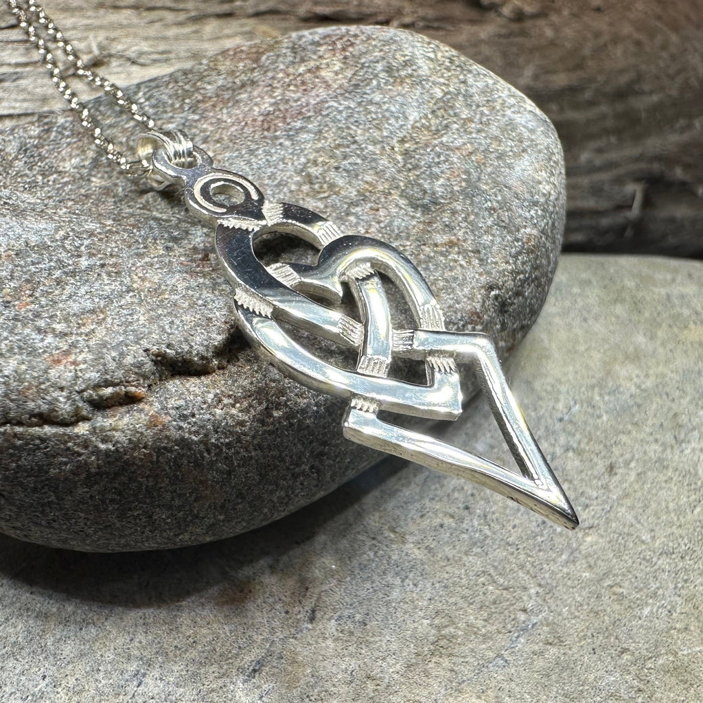 Fior Celtic Love Knot Necklace - Handmade in Scotland