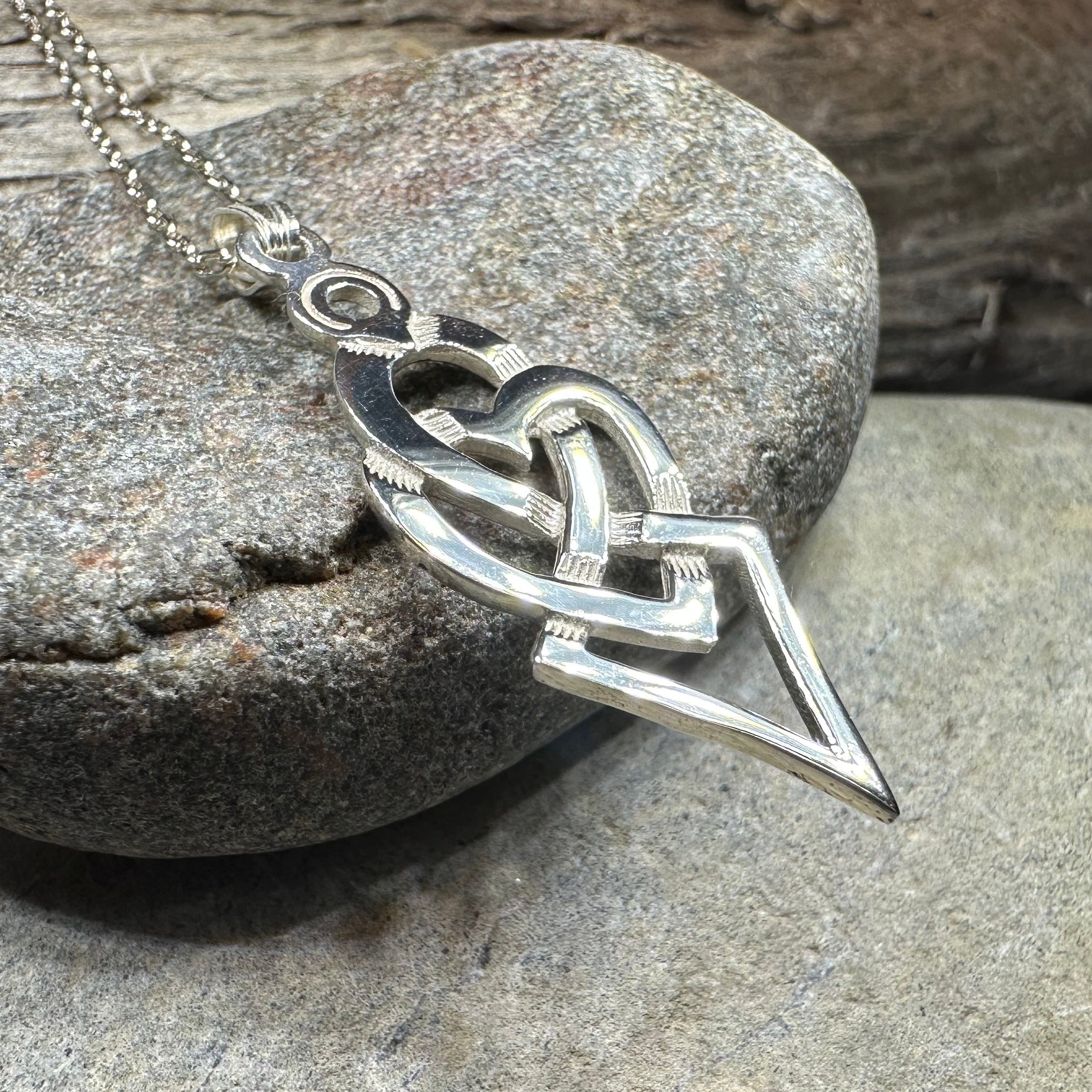 Fior Celtic Love Knot Necklace - Handmade in Scotland