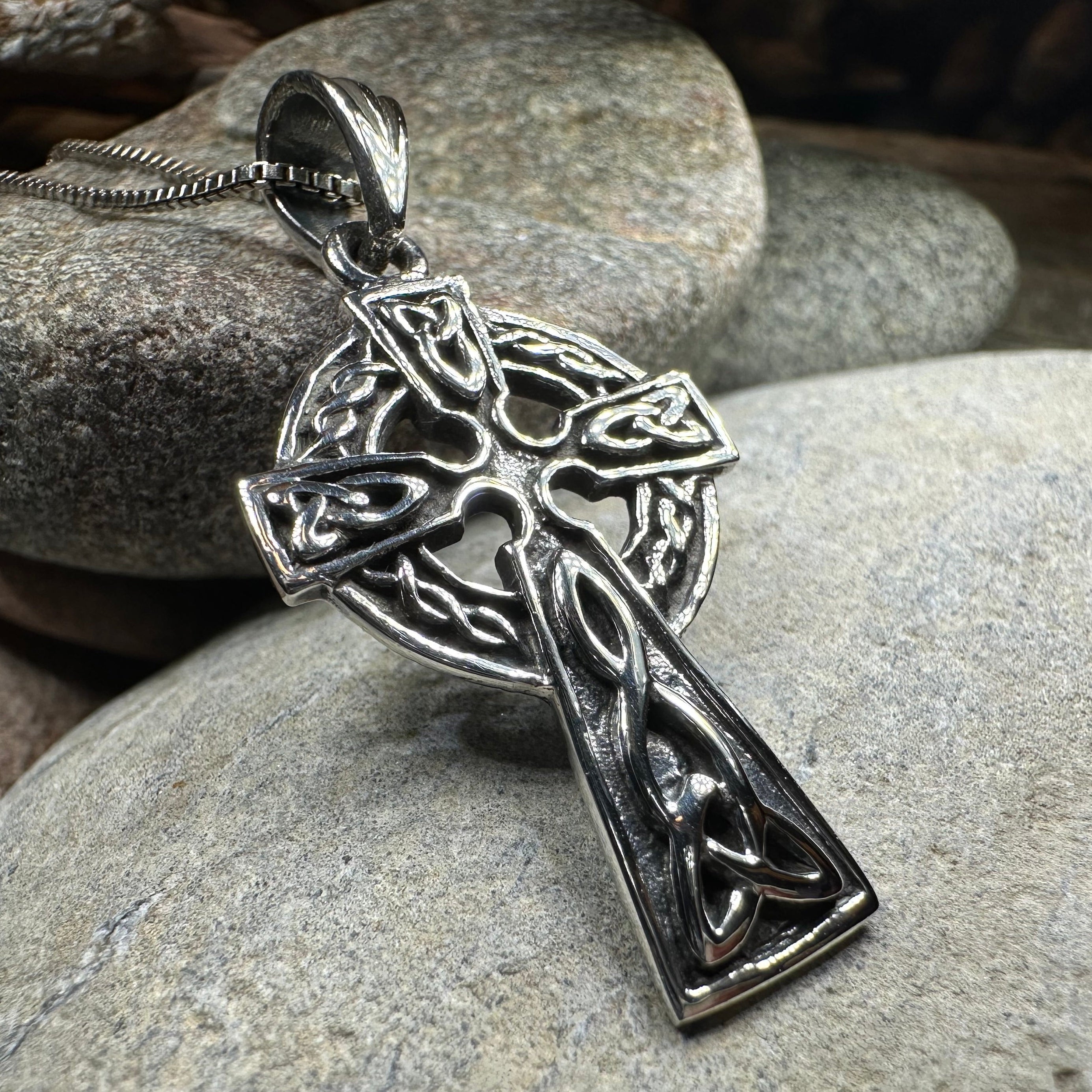 True Path Celtic Cross Necklace