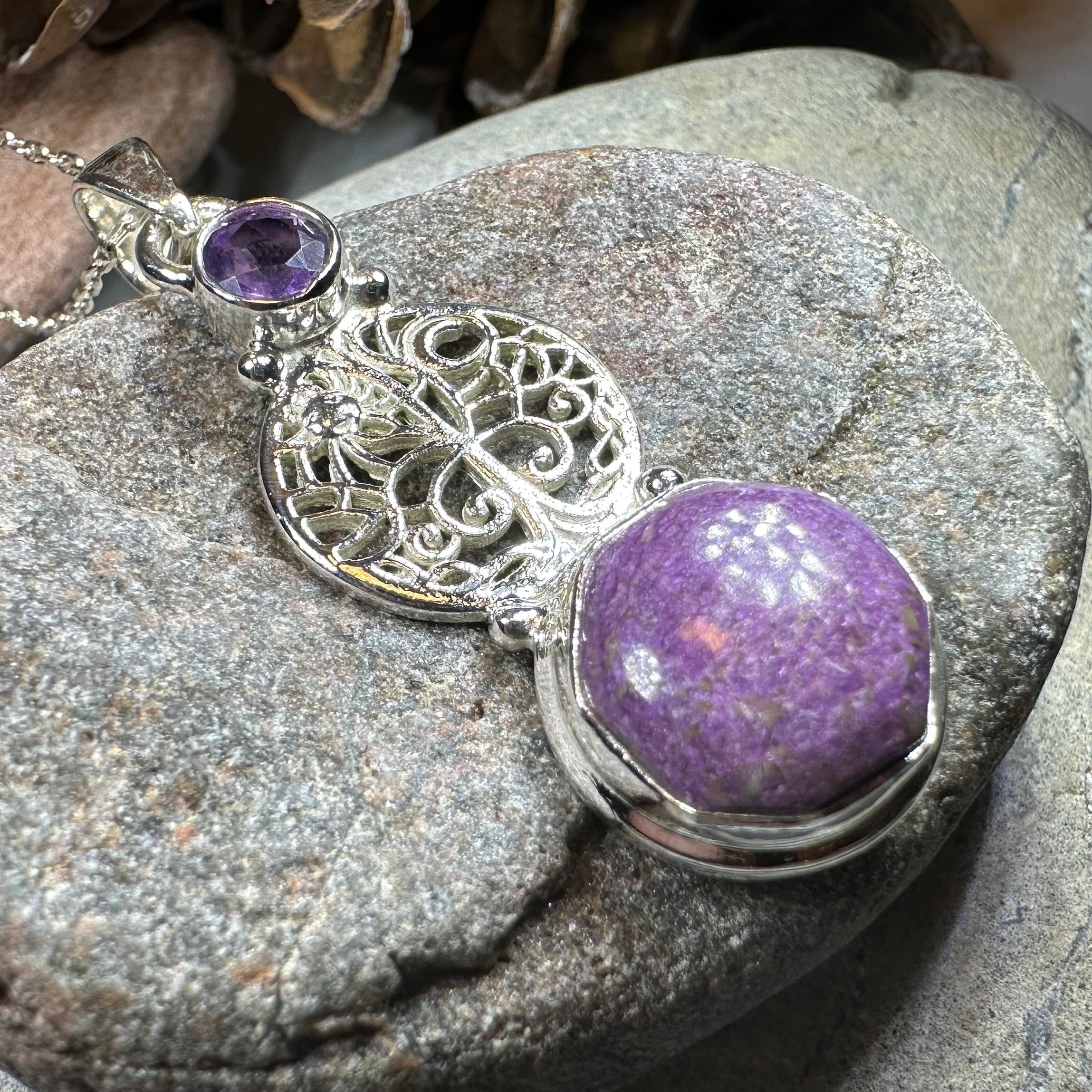 Lessandra Tree of Life Necklace in Sterling Silver
