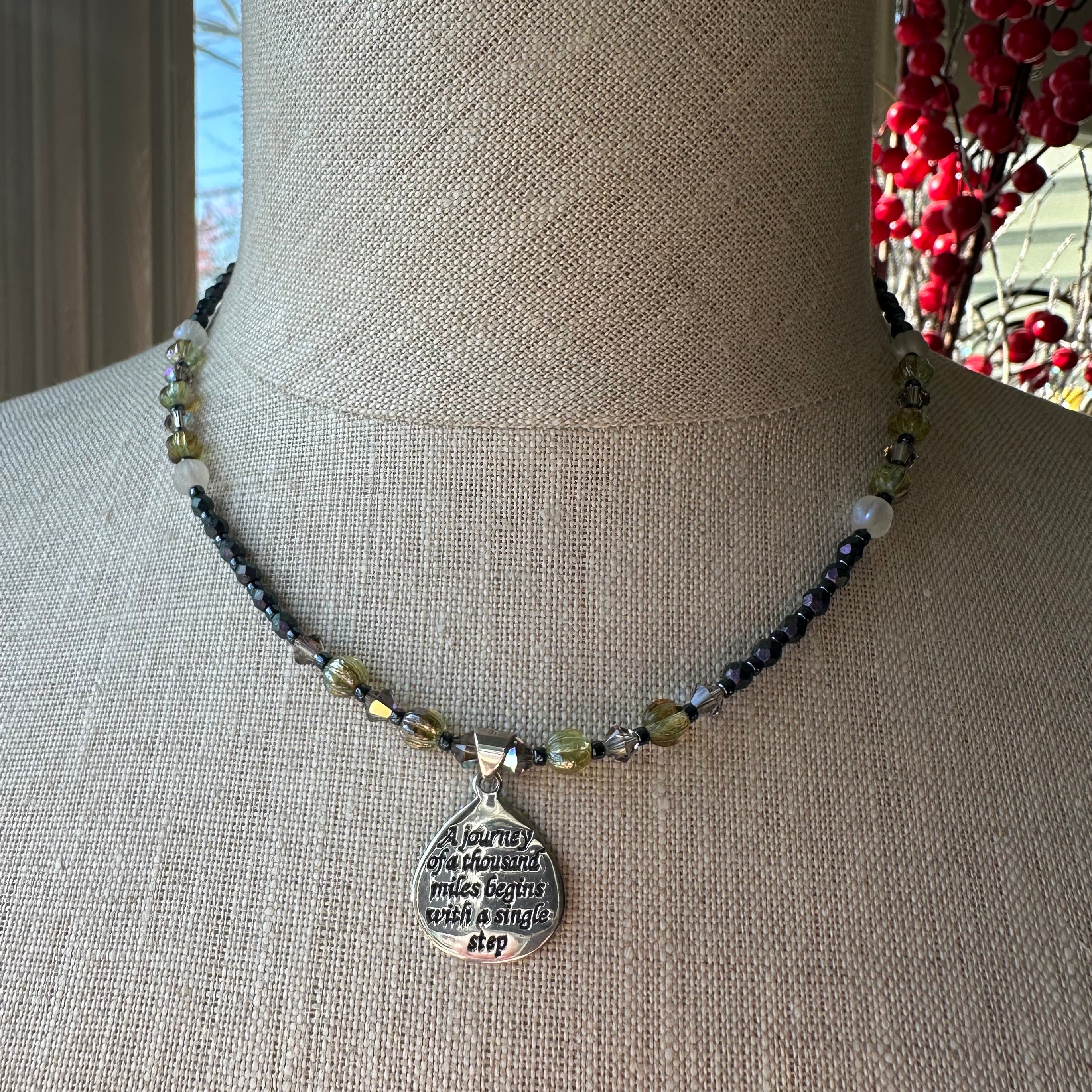 New Start Inspirational Necklace