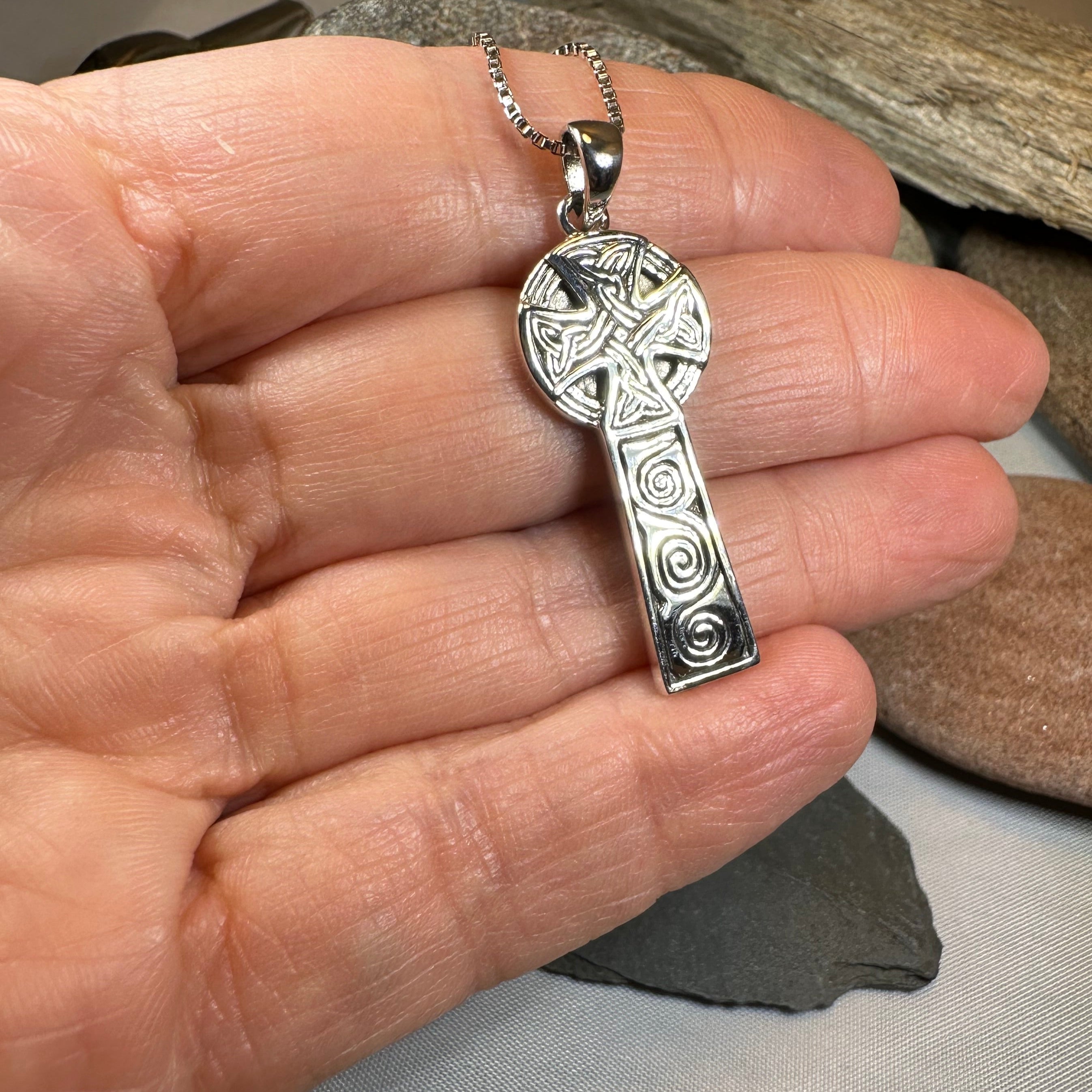 Alasdair Celtic Cross Necklace