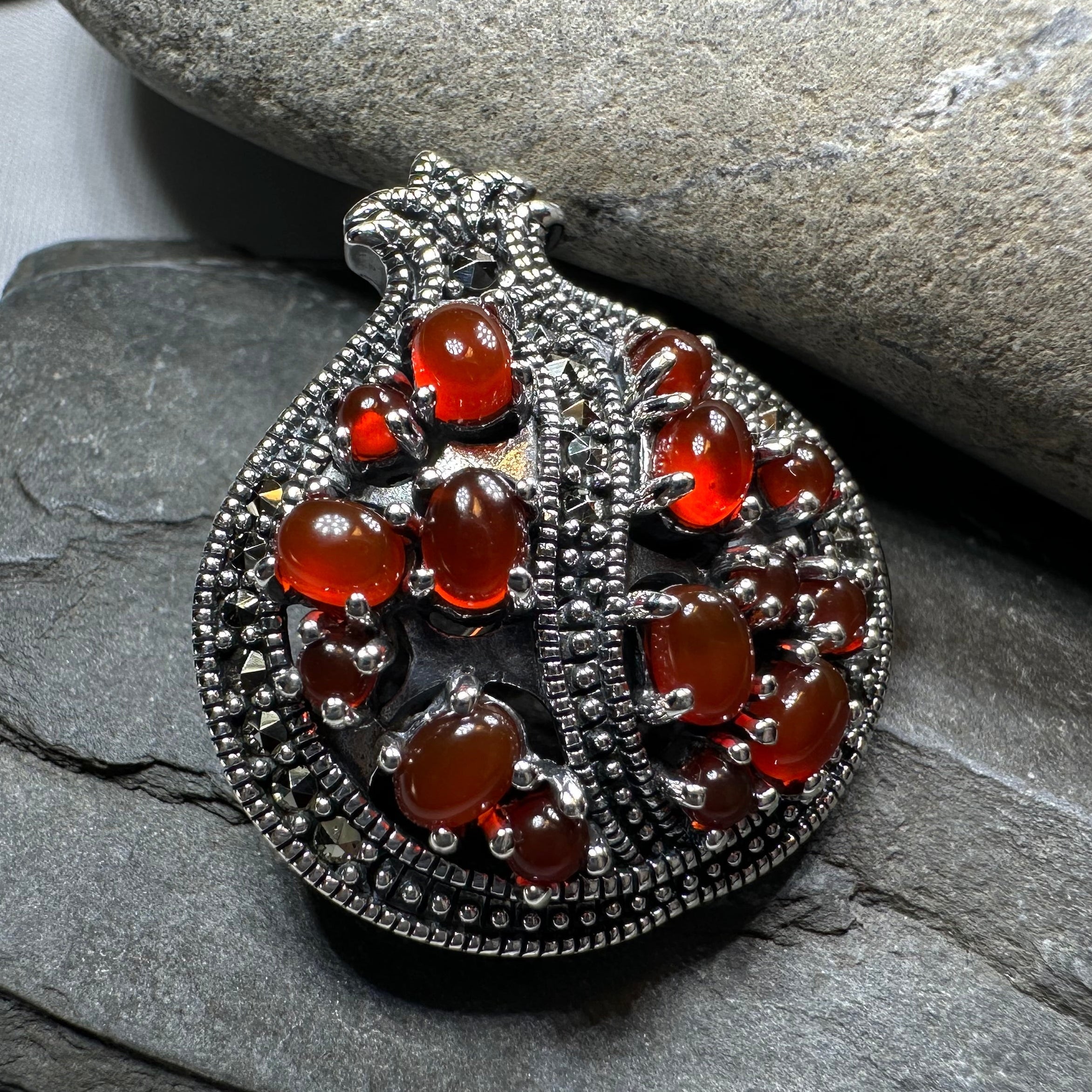 Ripe Pomegranate Brooch