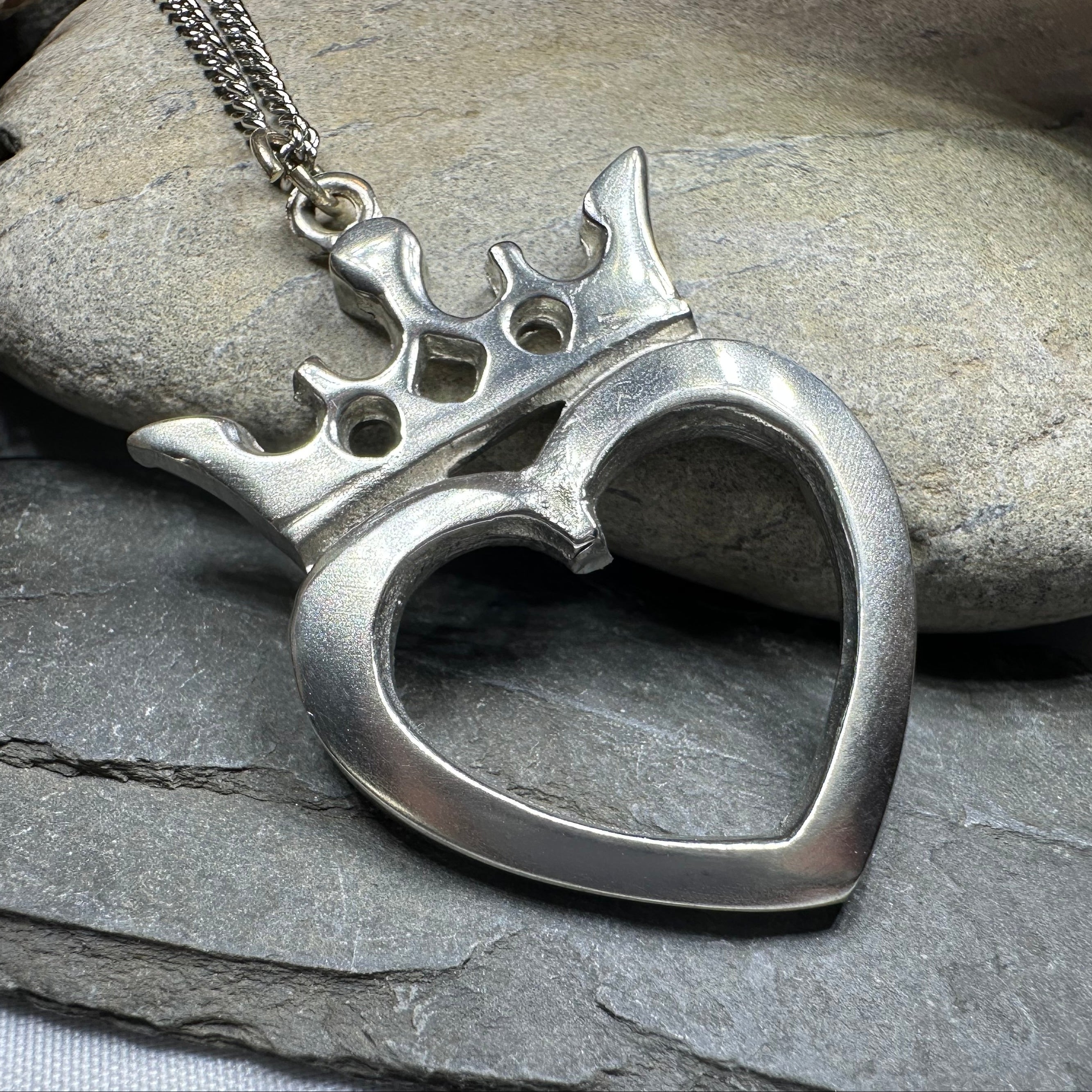 Lyra Luckenbooth Necklace - Handmade in Scotland