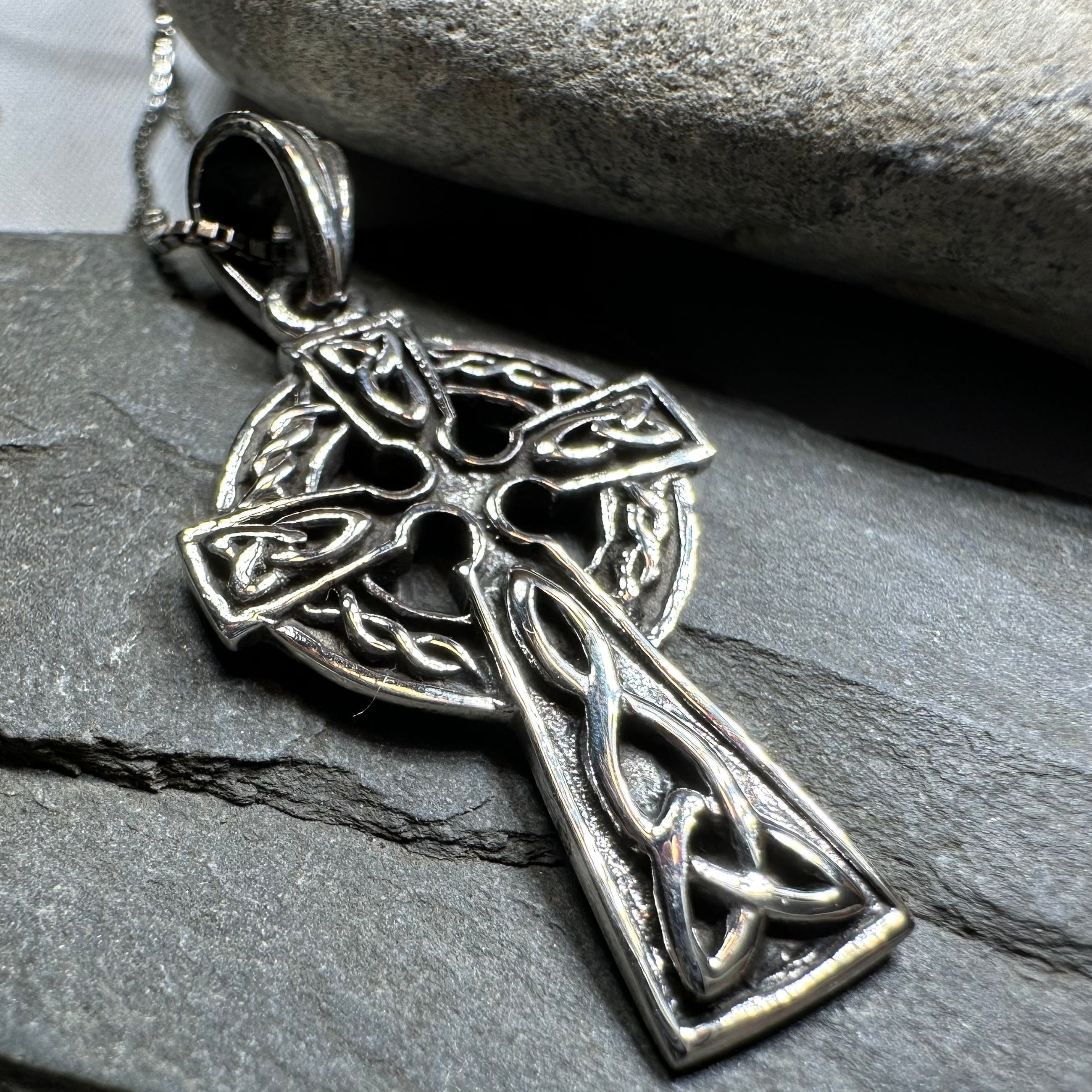 True Path Celtic Cross Necklace