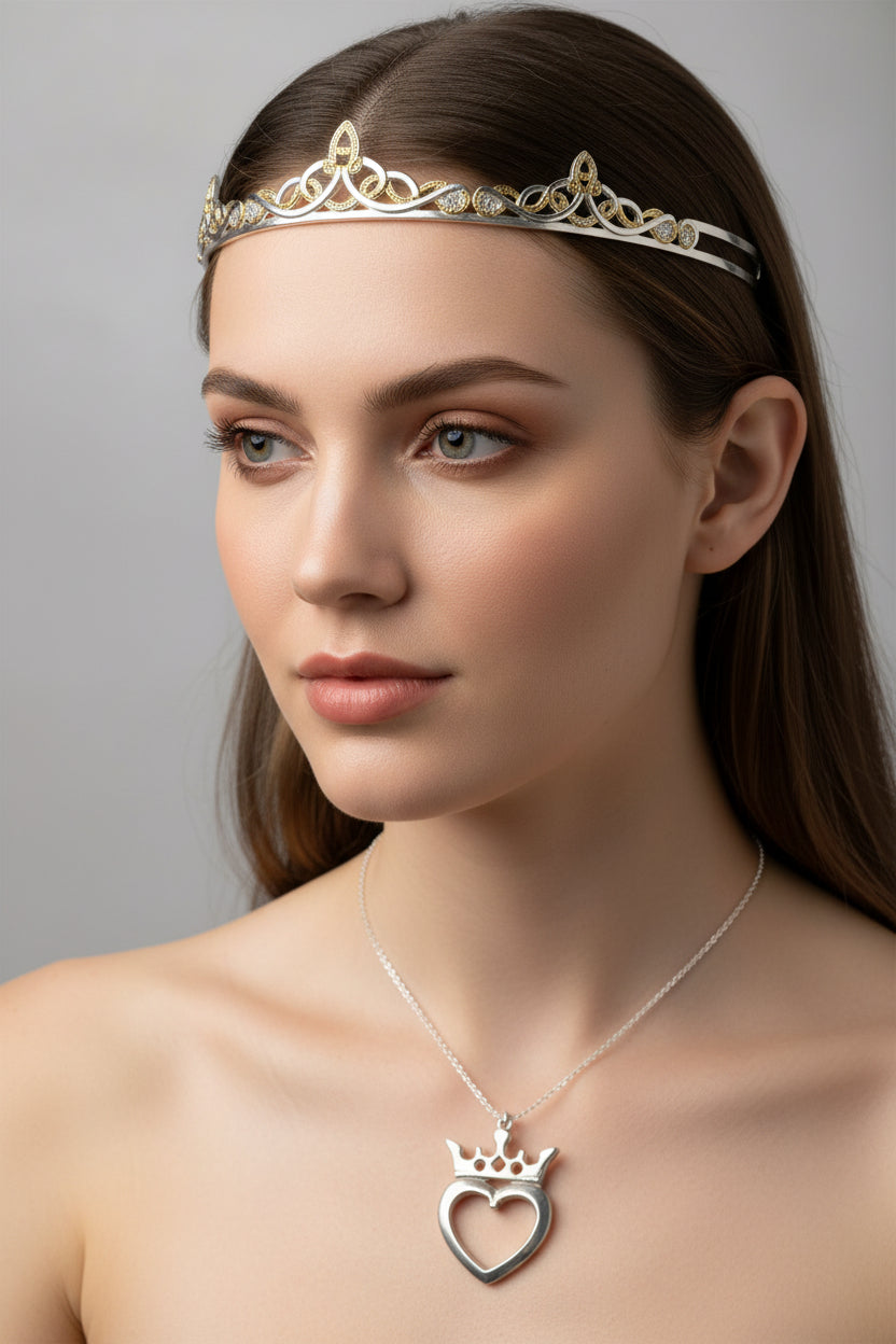 Lyra Luckenbooth Necklace - Handmade in Scotland