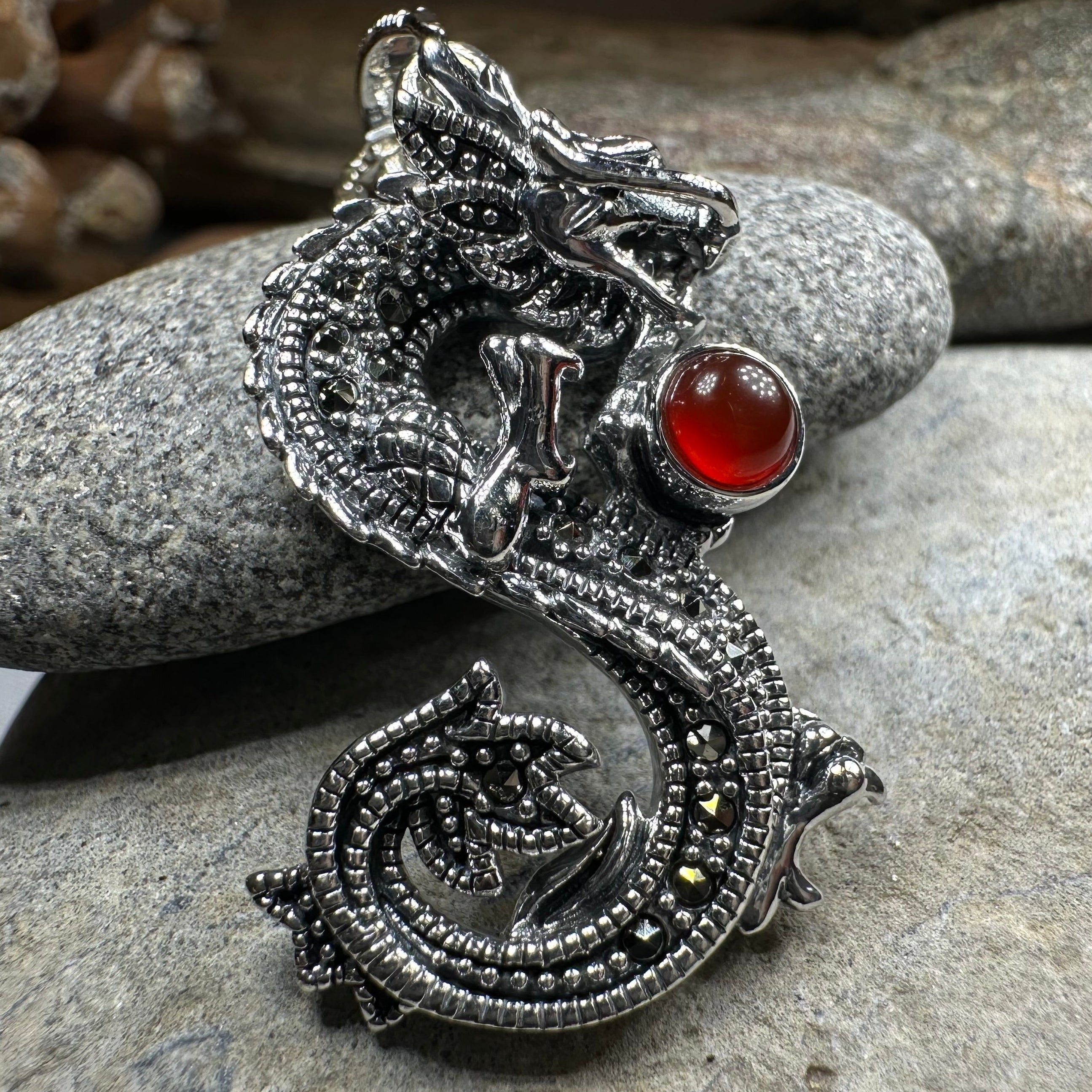 Scarleth Dragon Necklace
