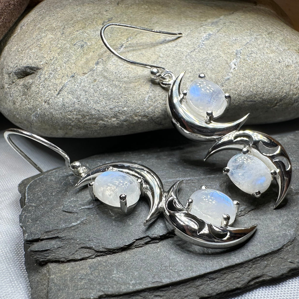 Mystic Dream Moonstone Earrings