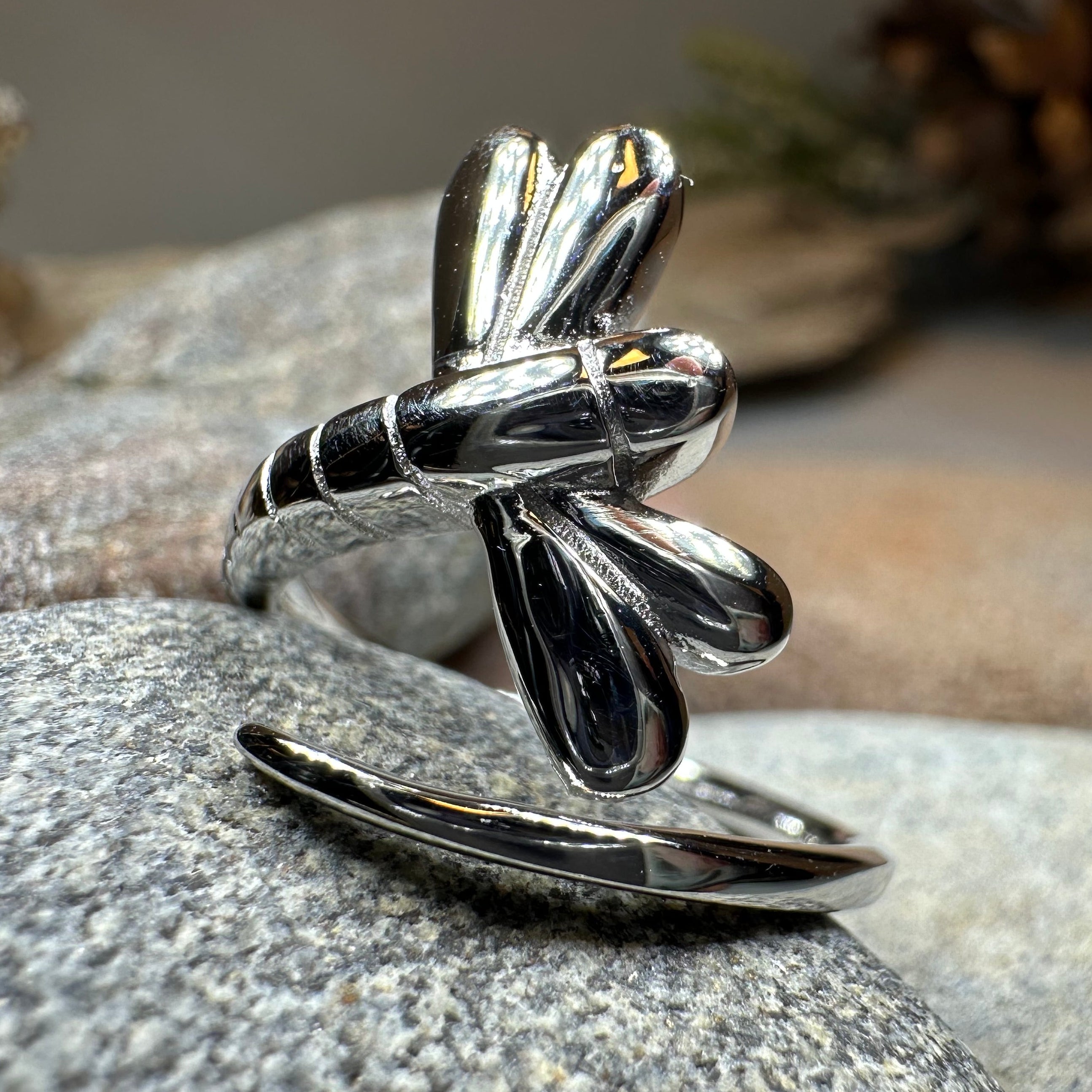 Dragonfly Wrap Ring