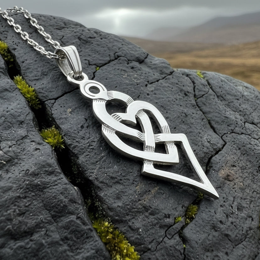 Fior Celtic Love Knot Necklace - Handmade in Scotland