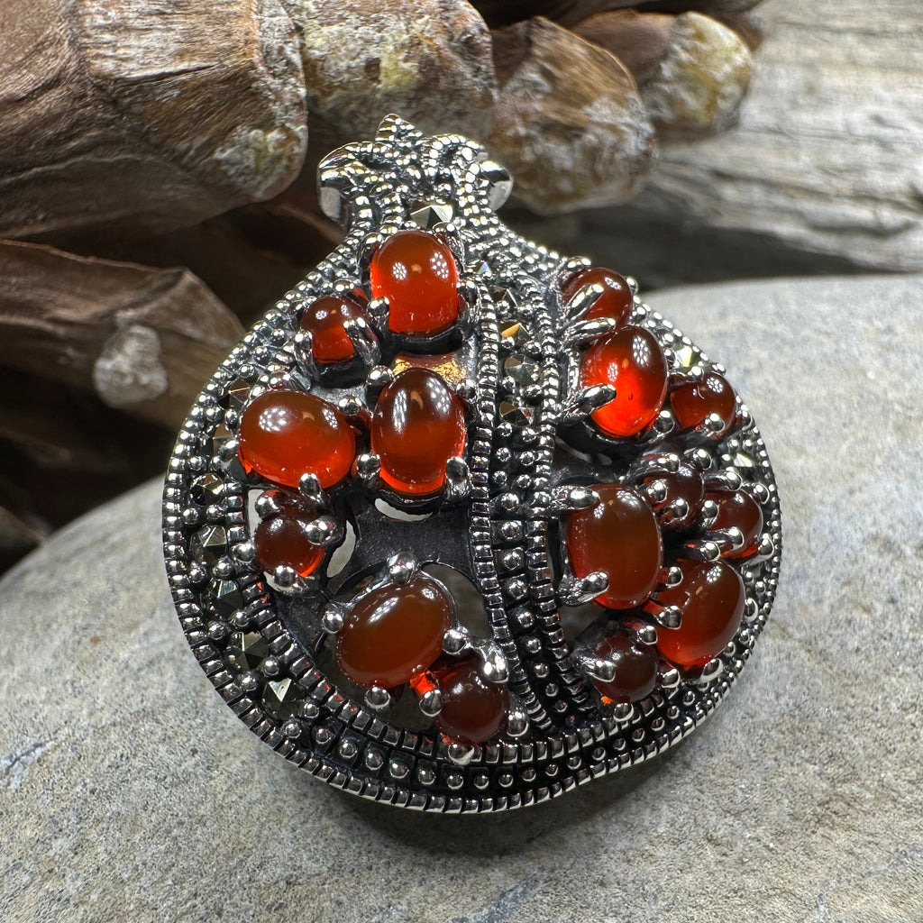 Ripe Pomegranate Brooch