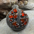 Ripe Pomegranate Brooch
