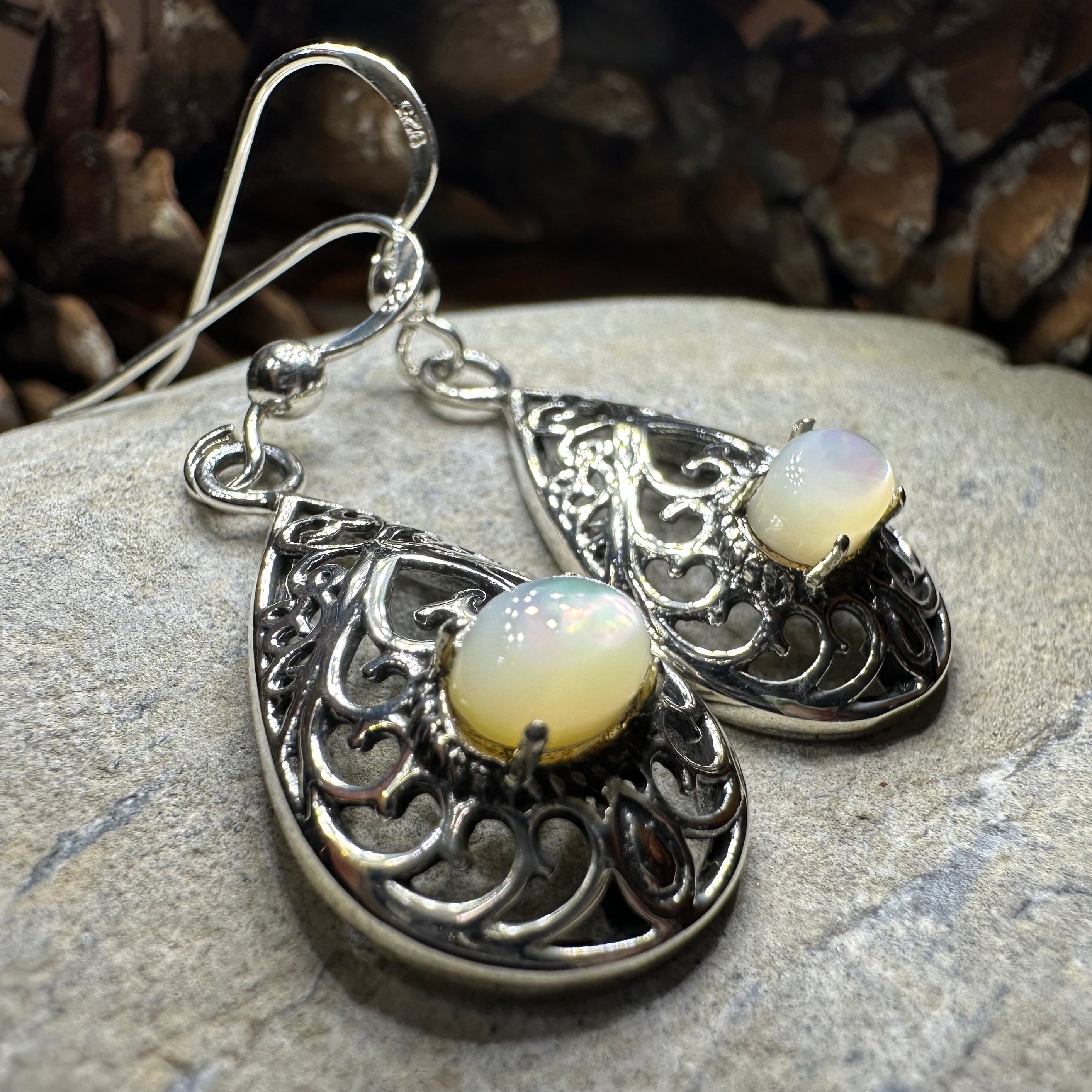 Alby Celtic Raindrop Earrings
