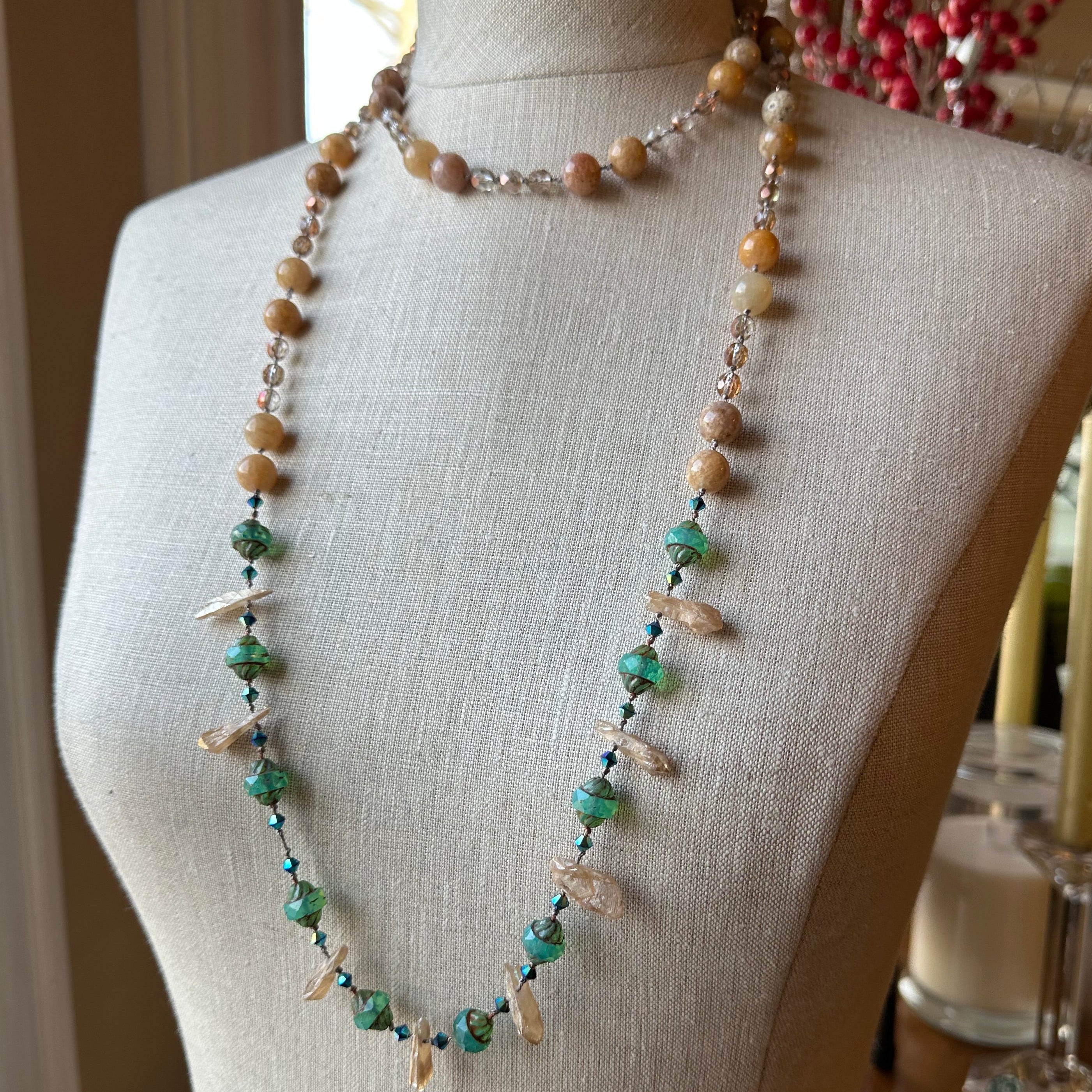 Keem Bay Crystal Necklace