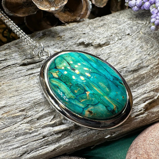 Scottish Highlands Necklace with Heathergems