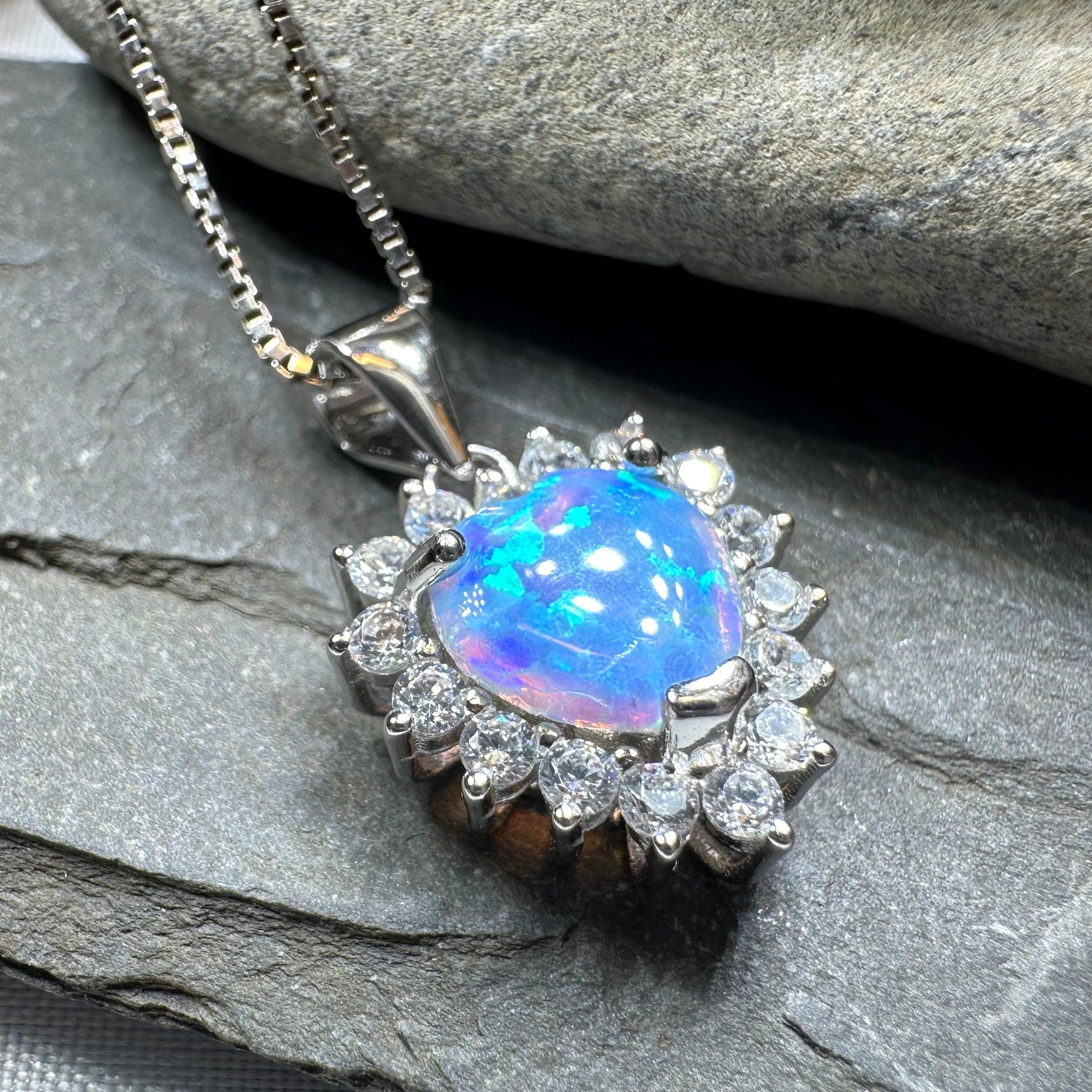Pure at Heart Opal Necklace