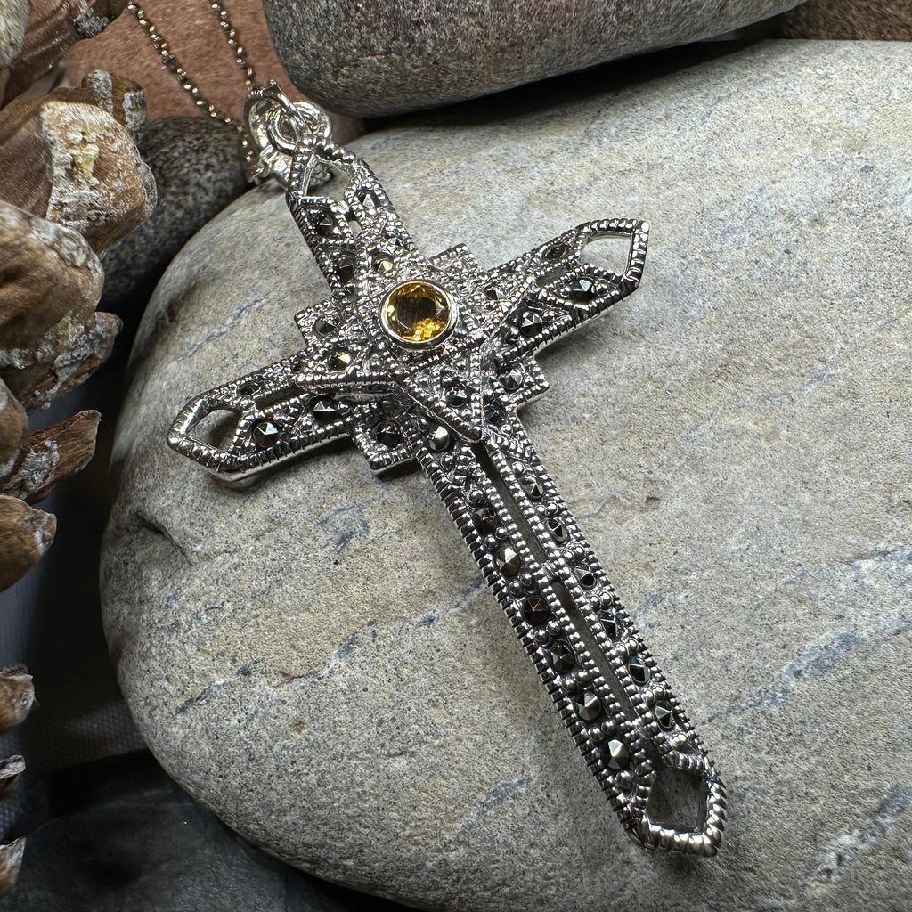Wyn Celtic Cross Necklace