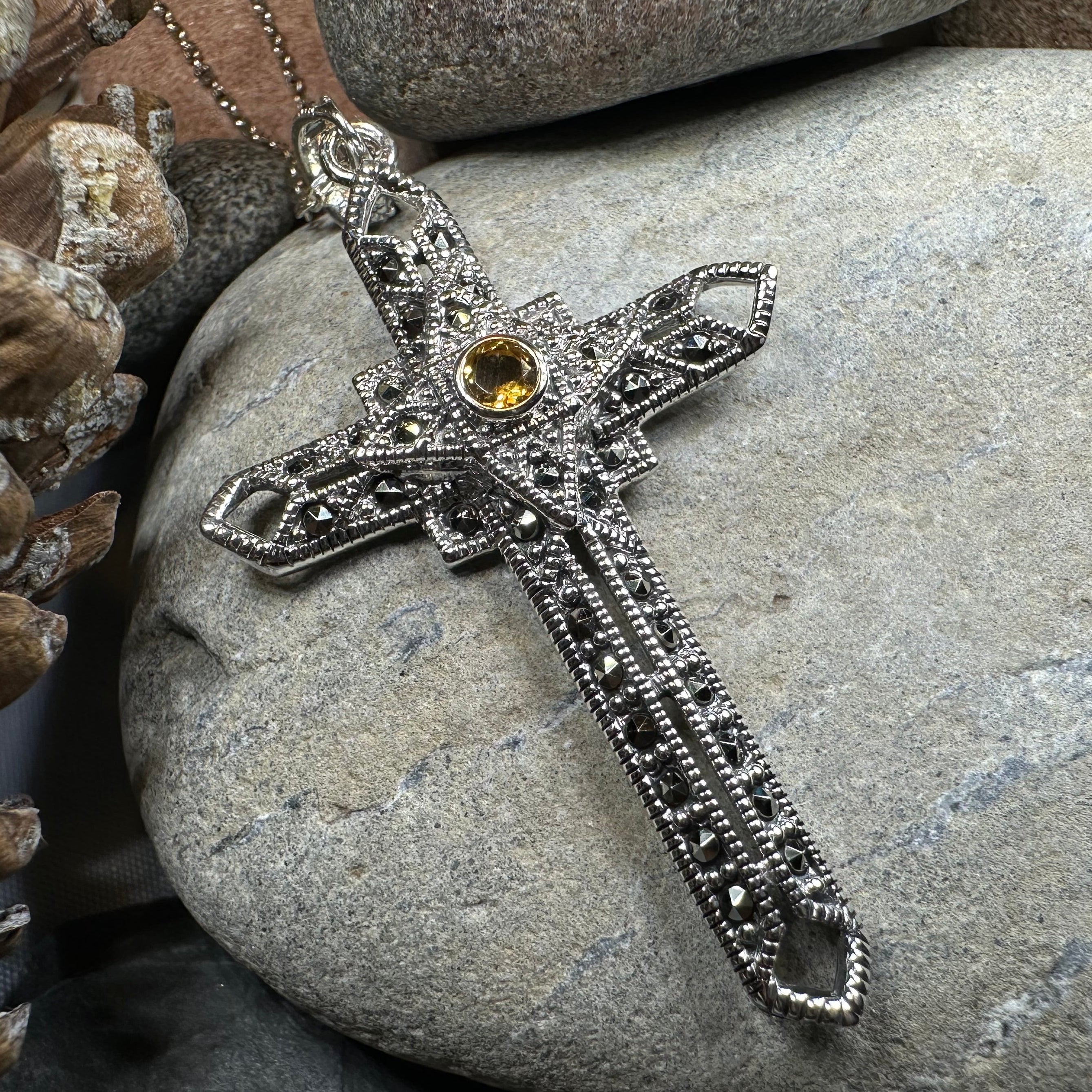 Wyn Celtic Cross Necklace