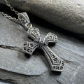 Adain Marcasite Cross Necklace