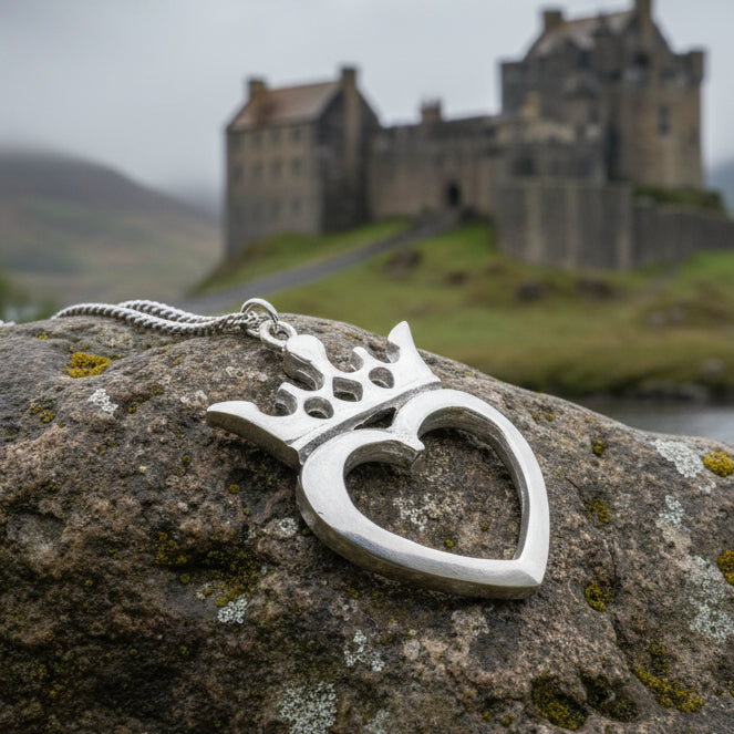 Lyra Luckenbooth Necklace - Handmade in Scotland