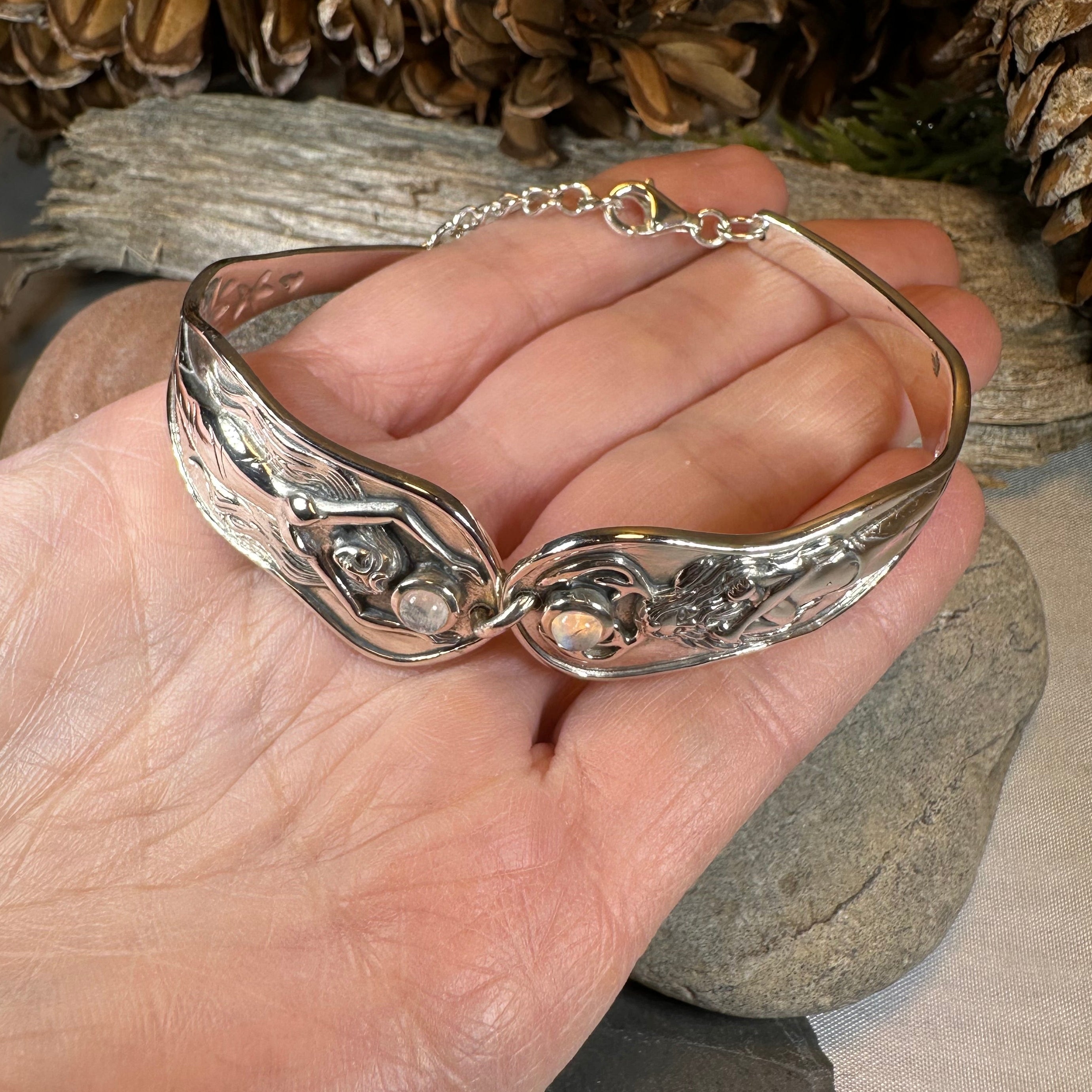 Goddess Moonstone Bracelet